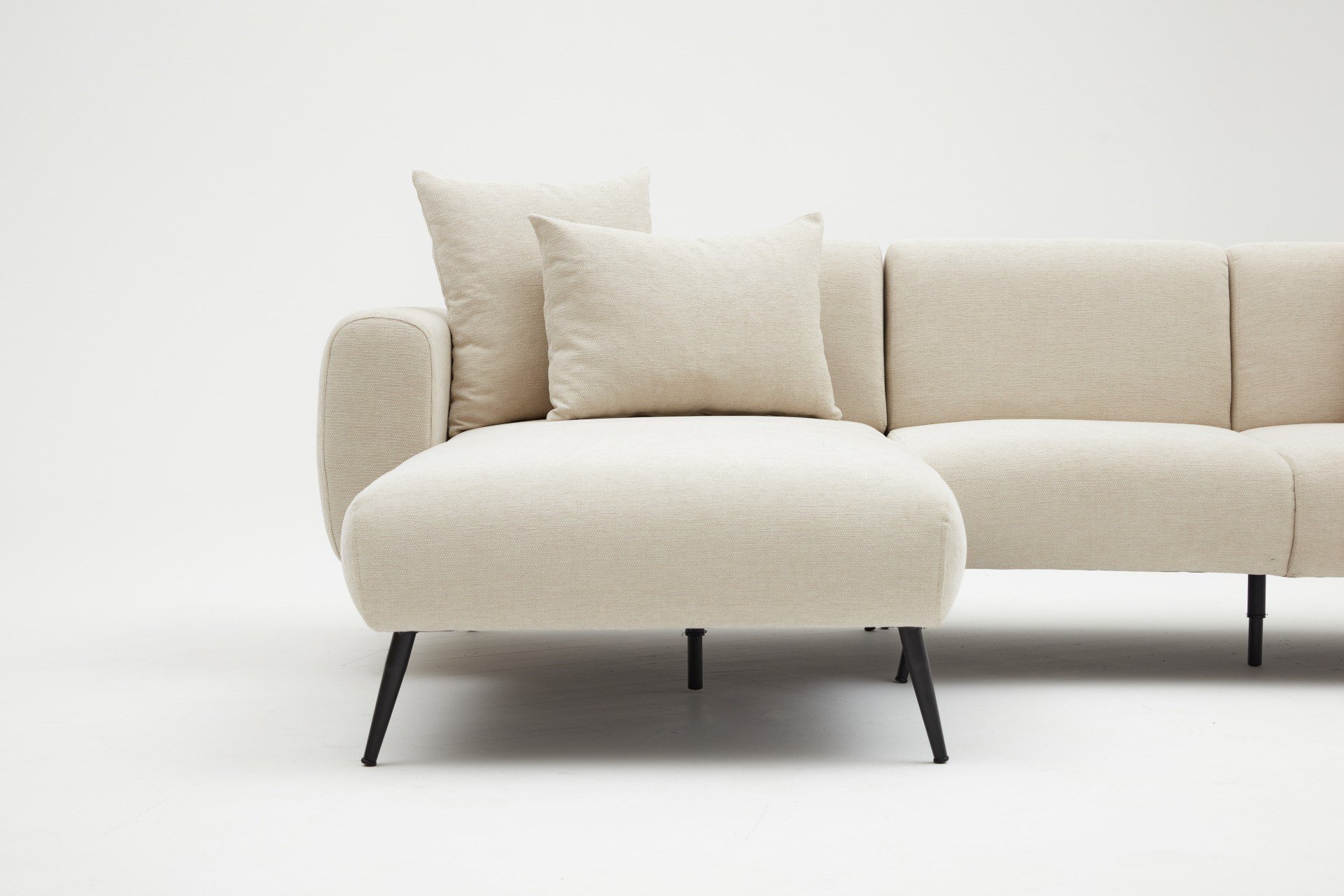 Side Sofa Récamiere Links Creme