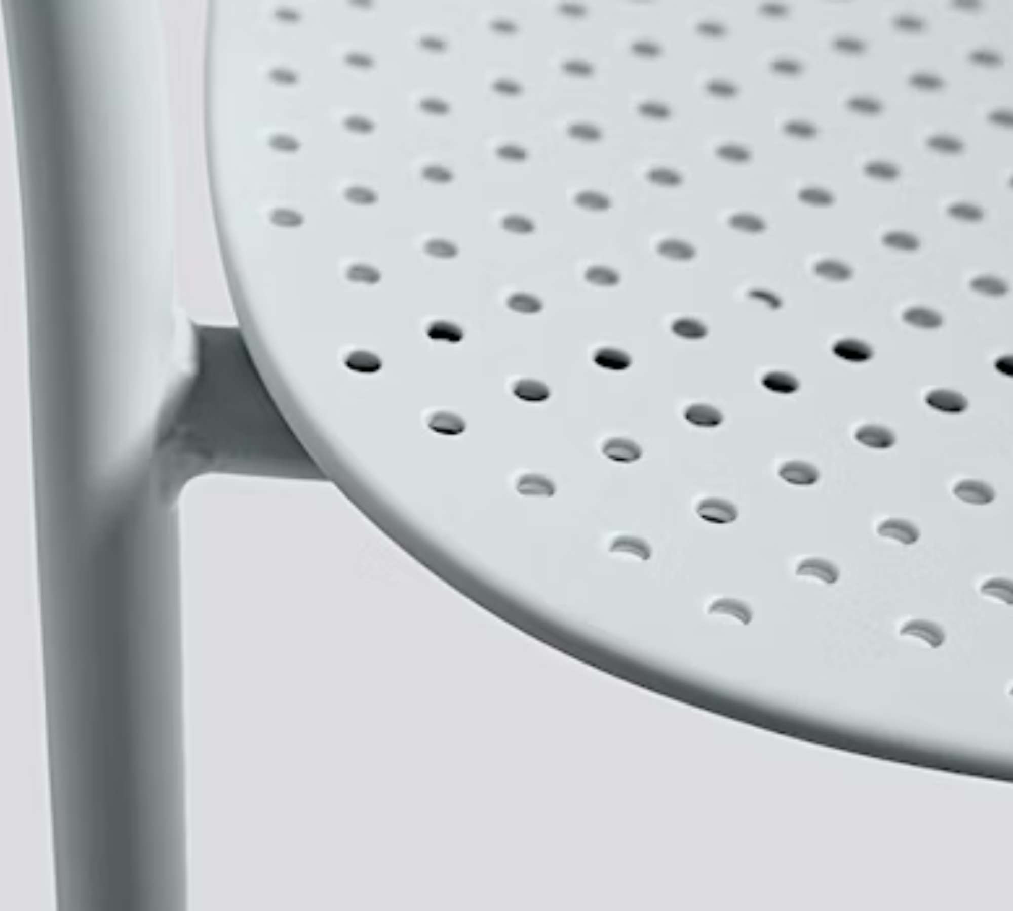13eighty Chair Stuhl Kunststoff Metall Blau