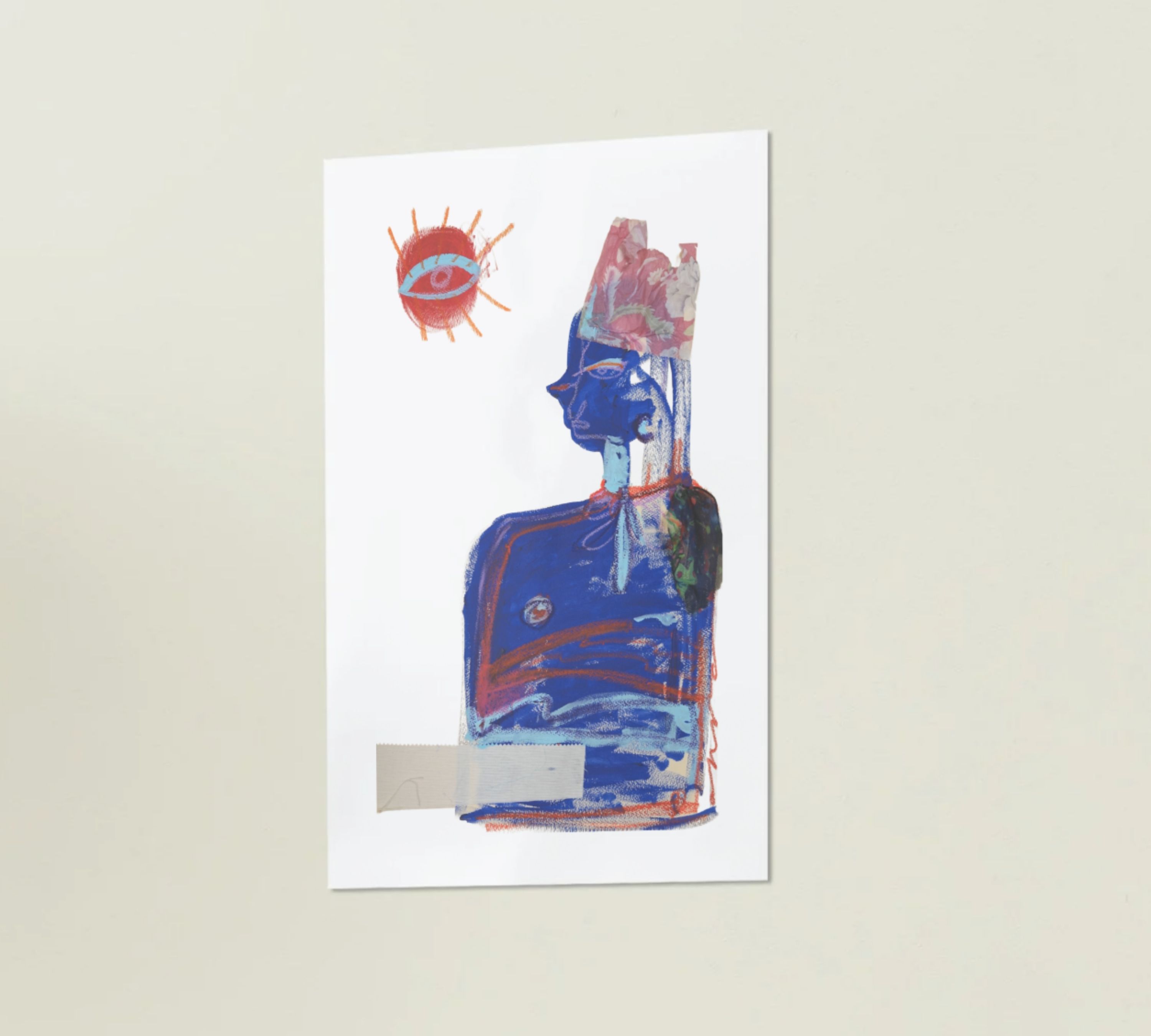 Dialogos Art printMulticolor