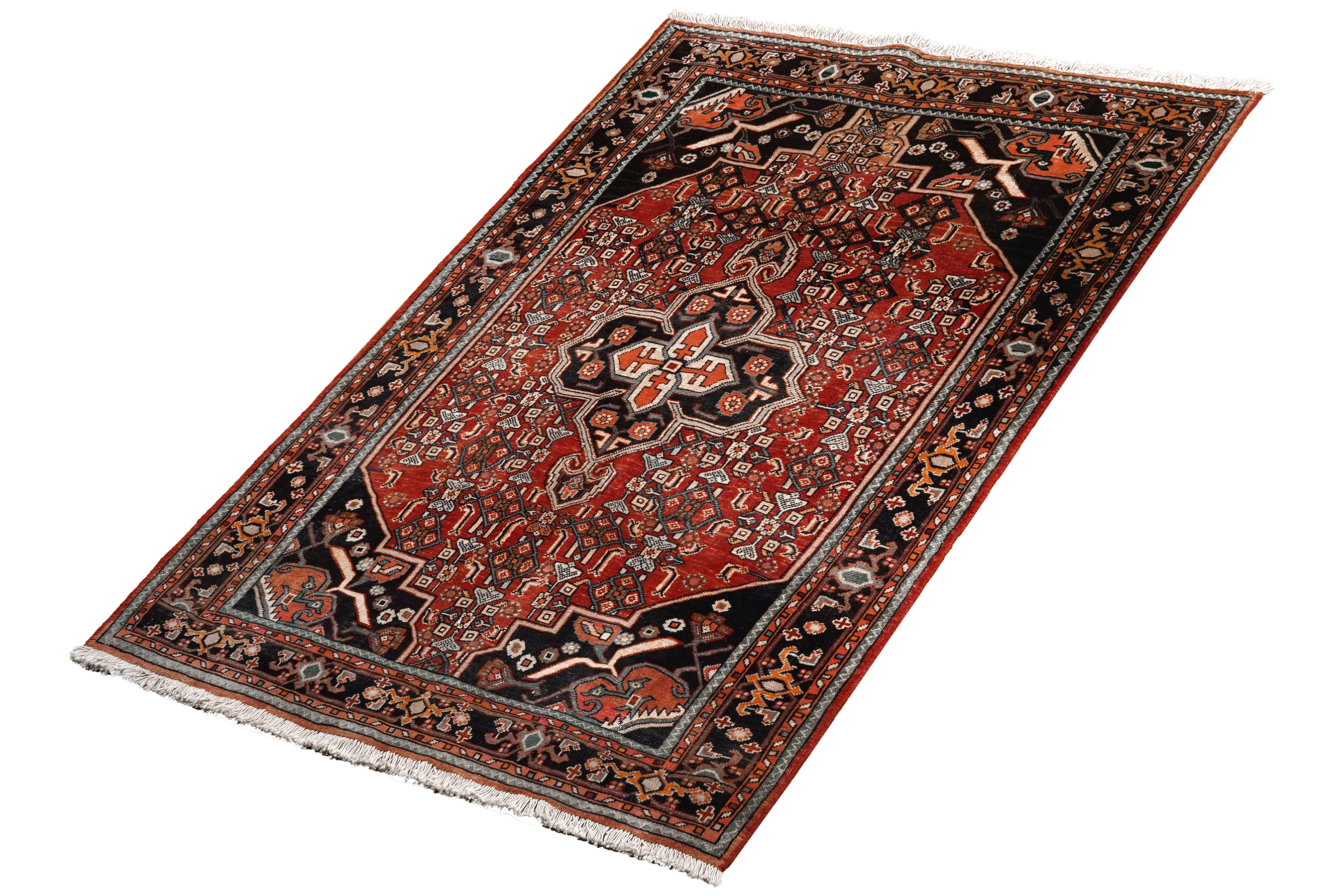 Heritage Tirdad Teppich Wolle Braun