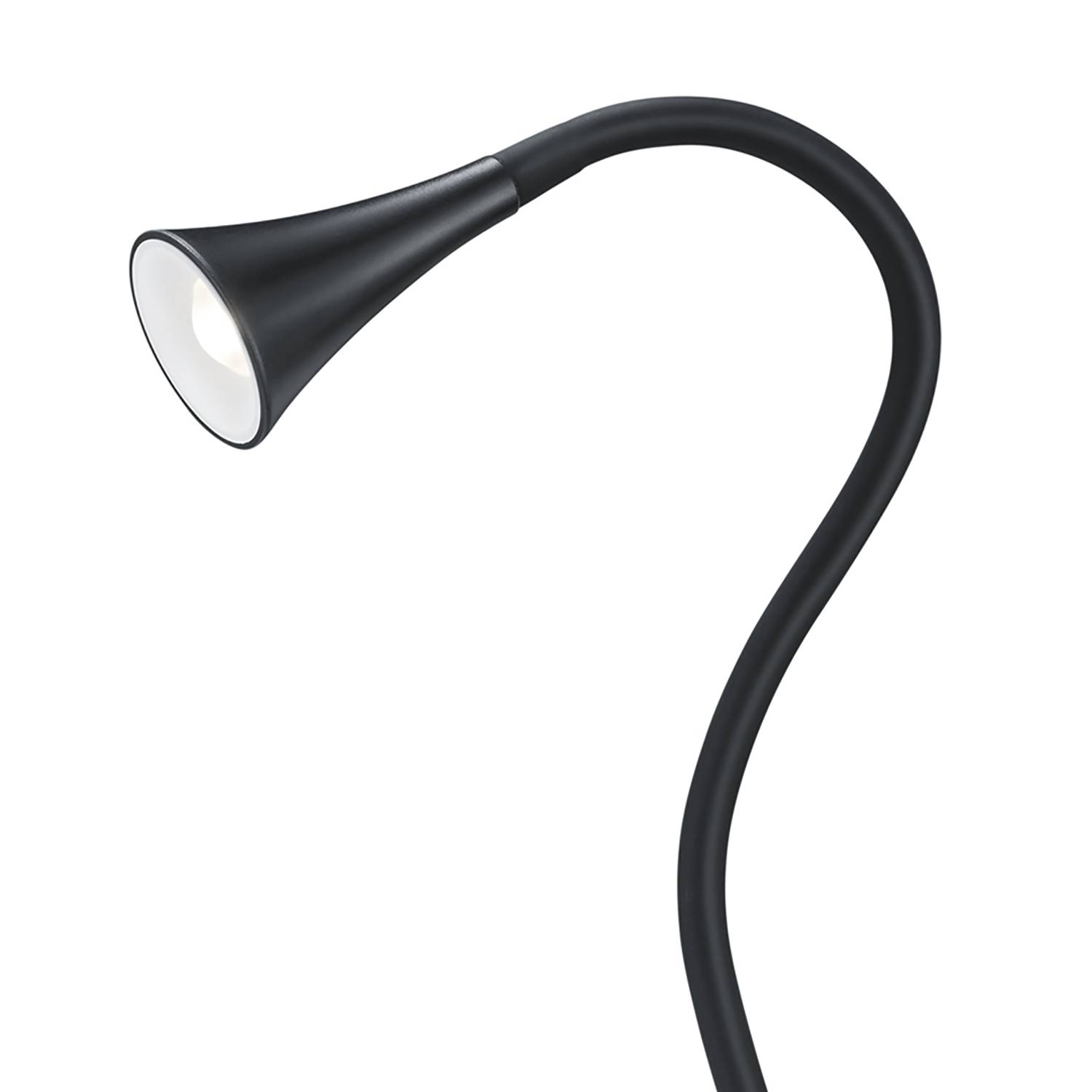 1-Flammig Klemmleuchte Viper Polycarbonat Schwarz