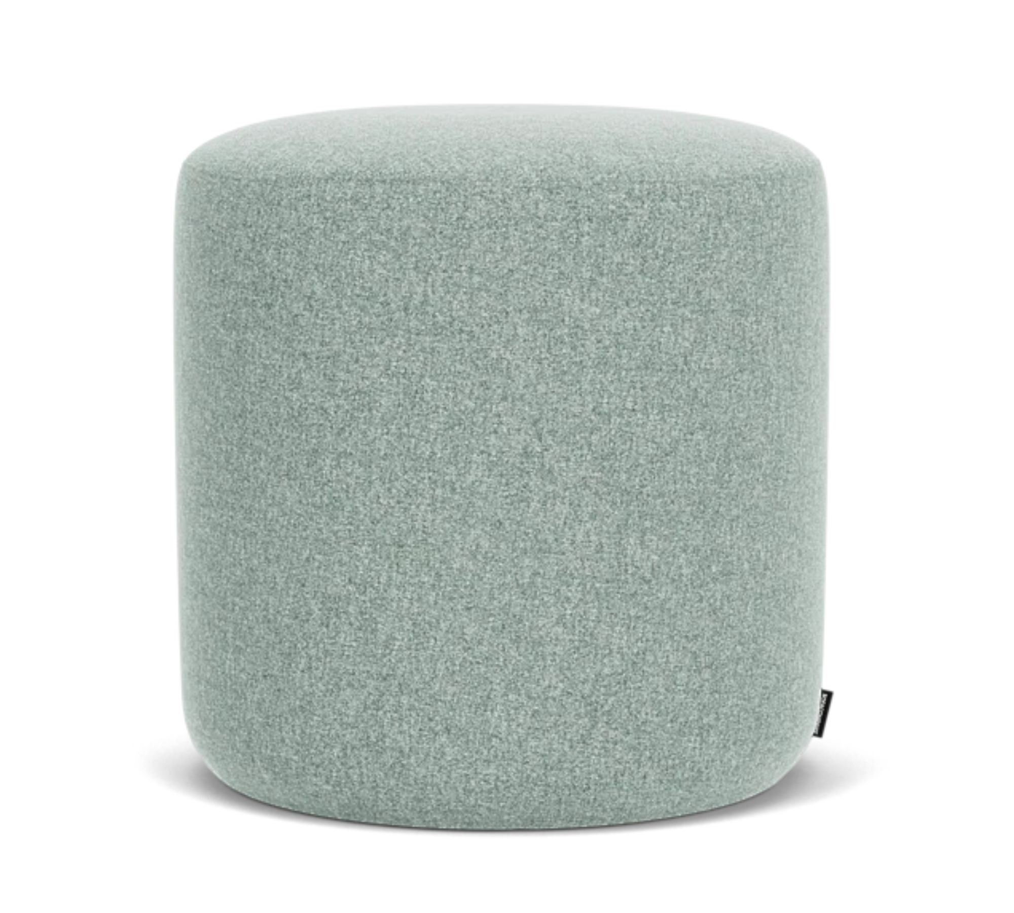 Pouf No. 8 Straight Fabio Grey Green