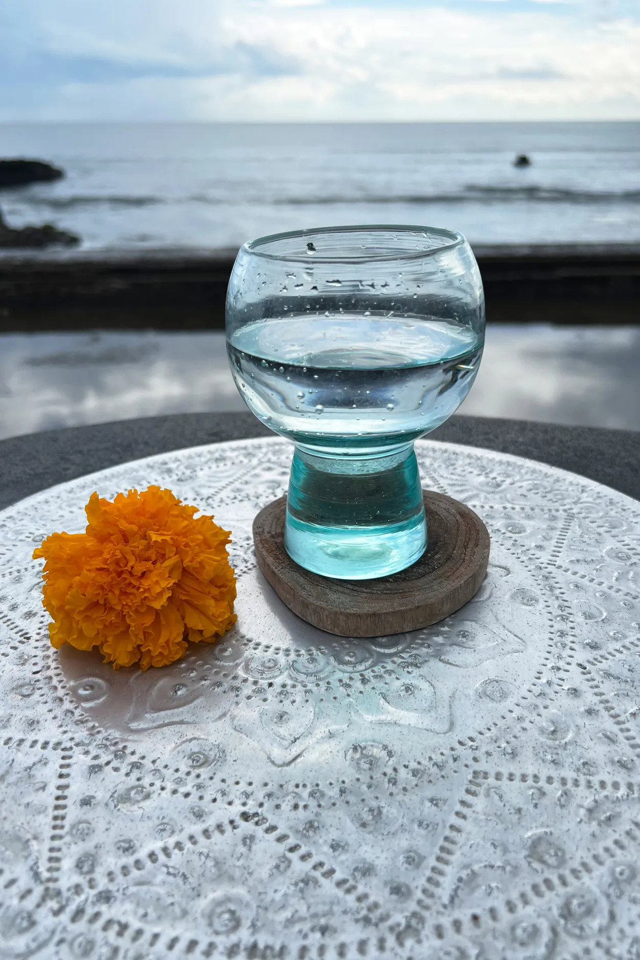 Boho Coaster Teak Wood