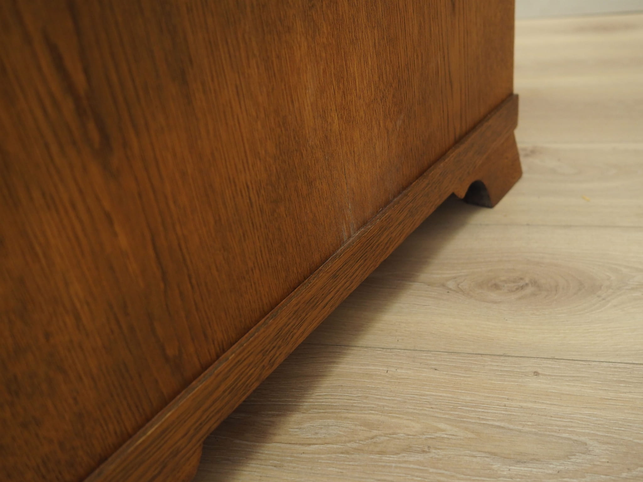 Vintage Schreibtisch Holz Braun 1960er Jahre