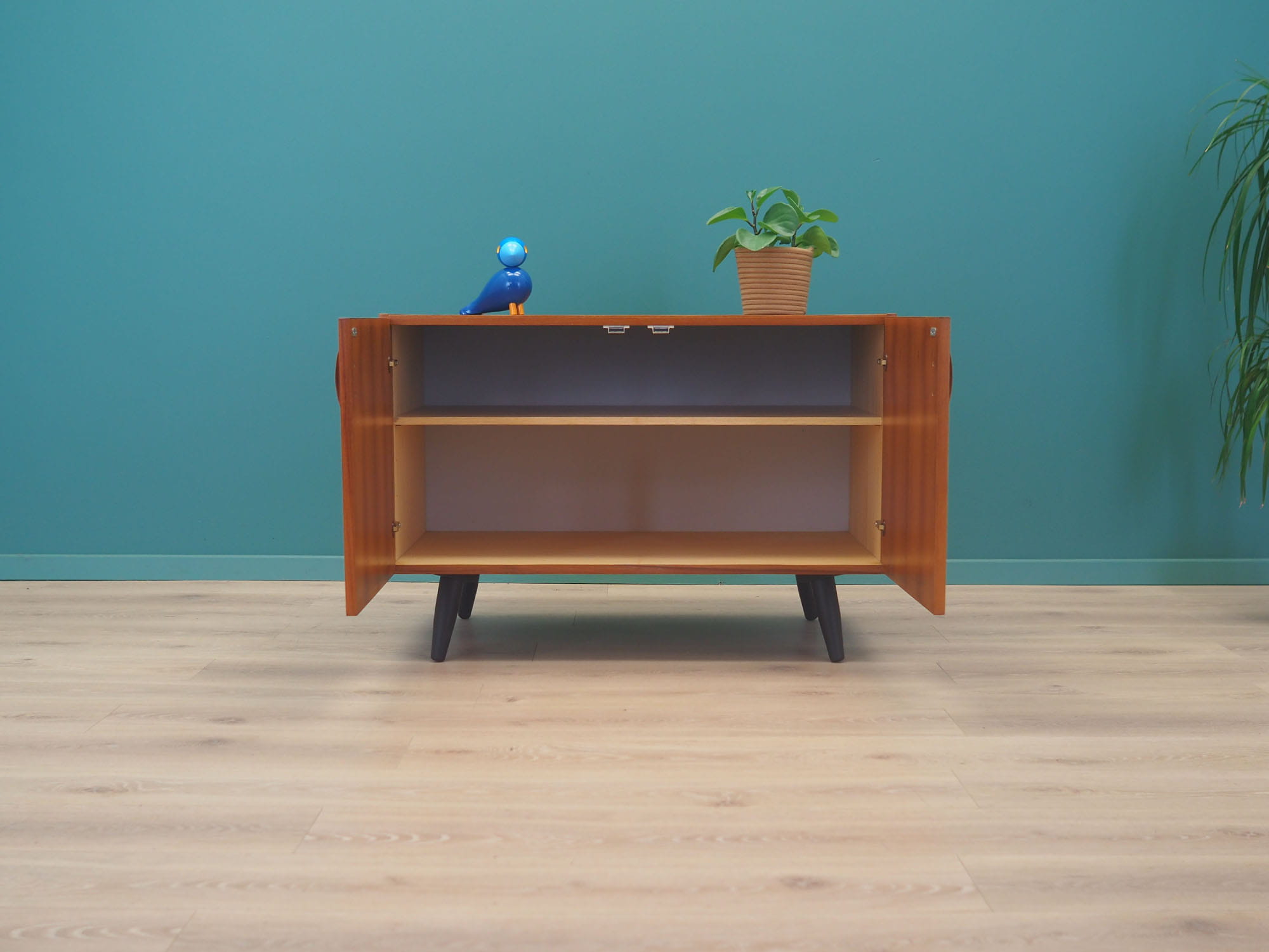 Vintage cabinet teak brown 1960s