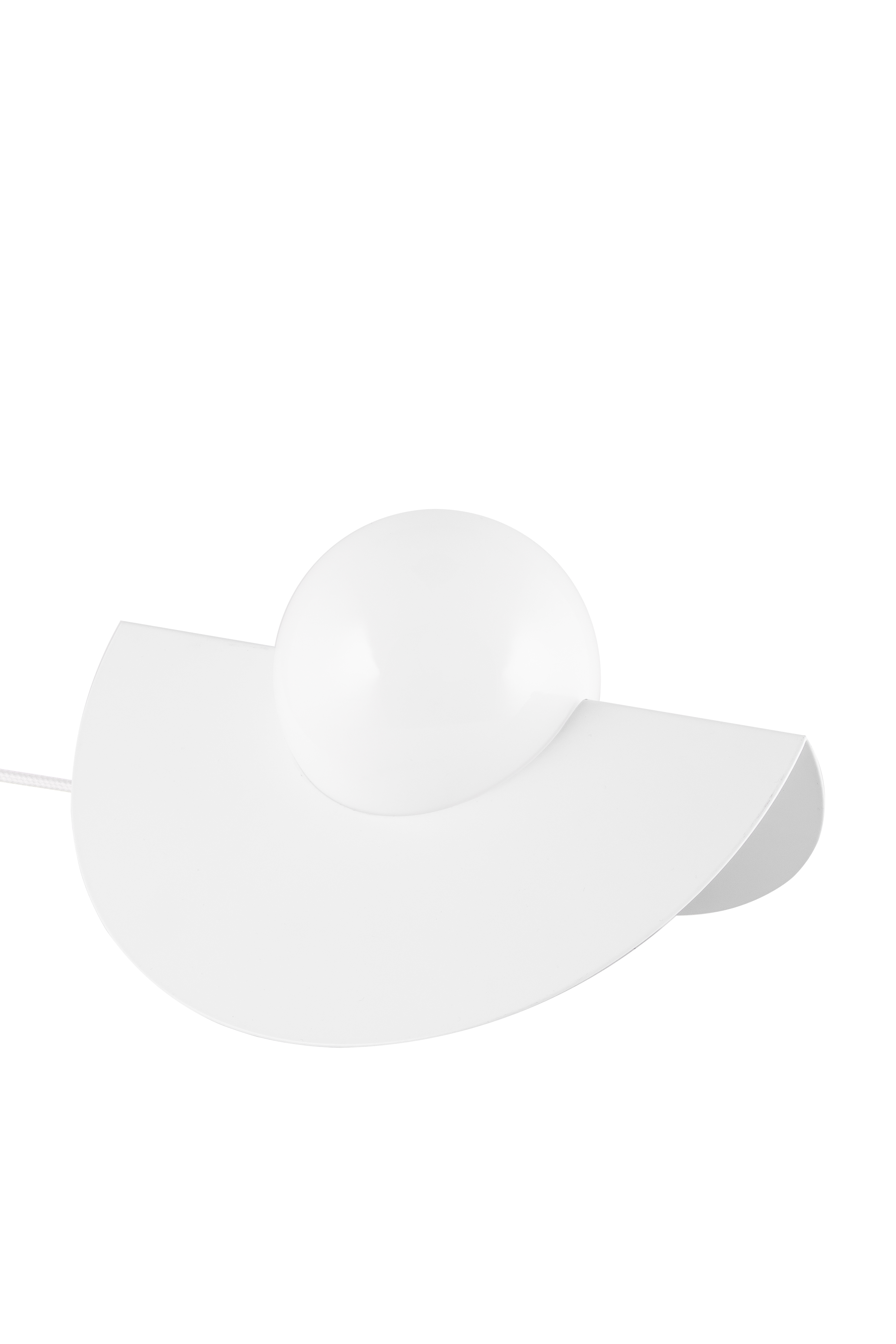 Roccia Tischlampe Weiß