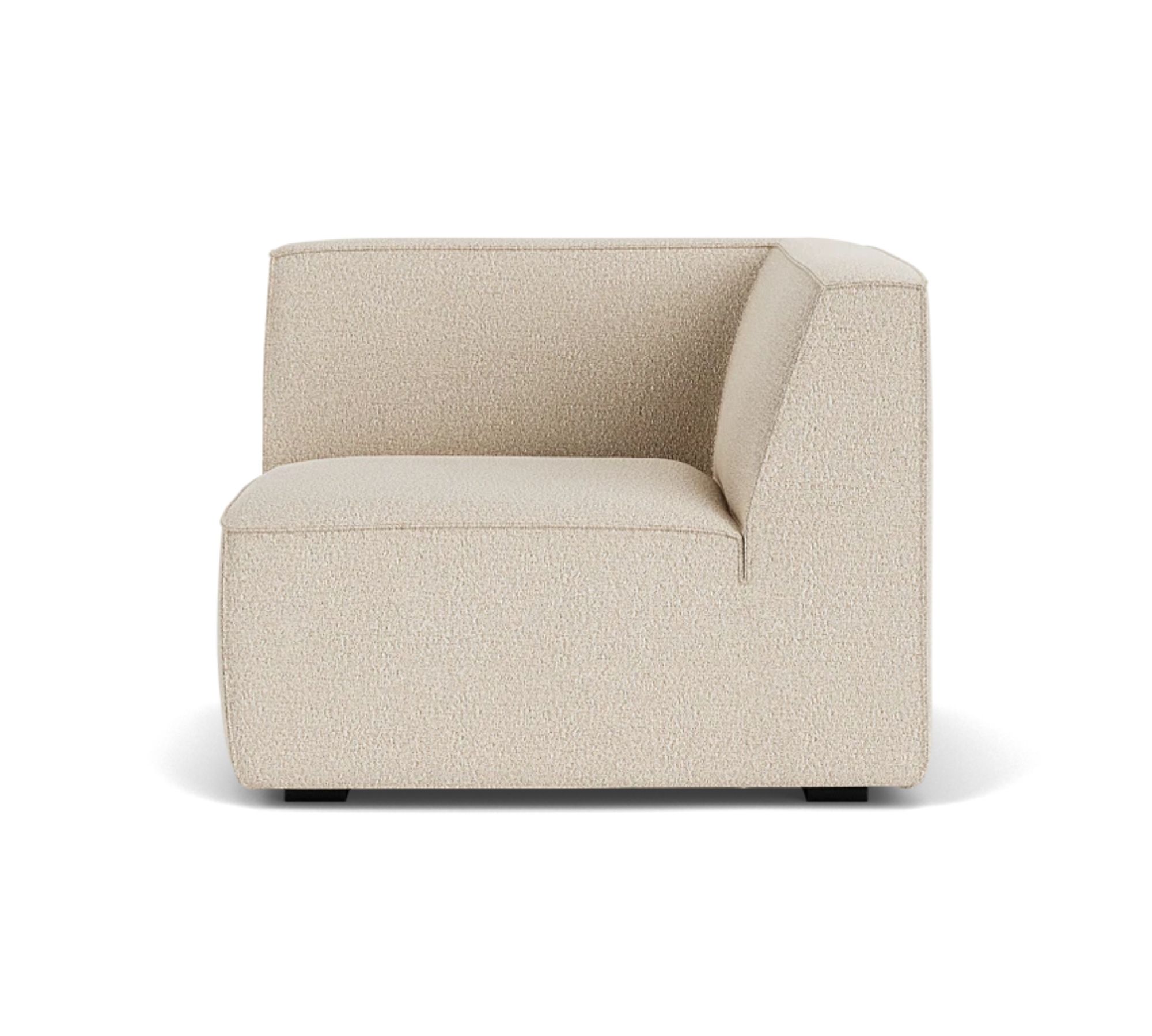 Dane 1-Seater Corner Module Right Pasha Dune