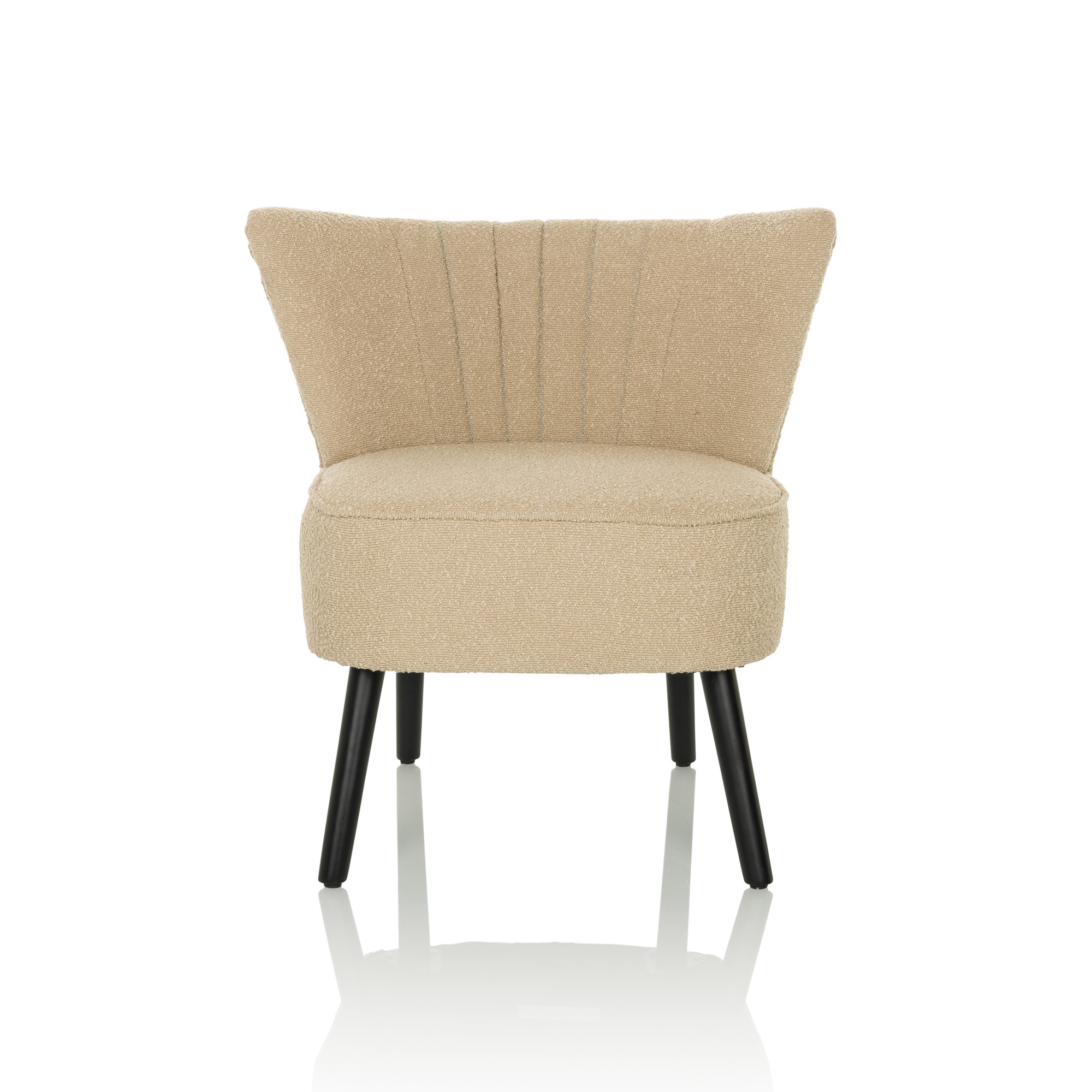 MANISO Sedia tessuto Teddy Beige