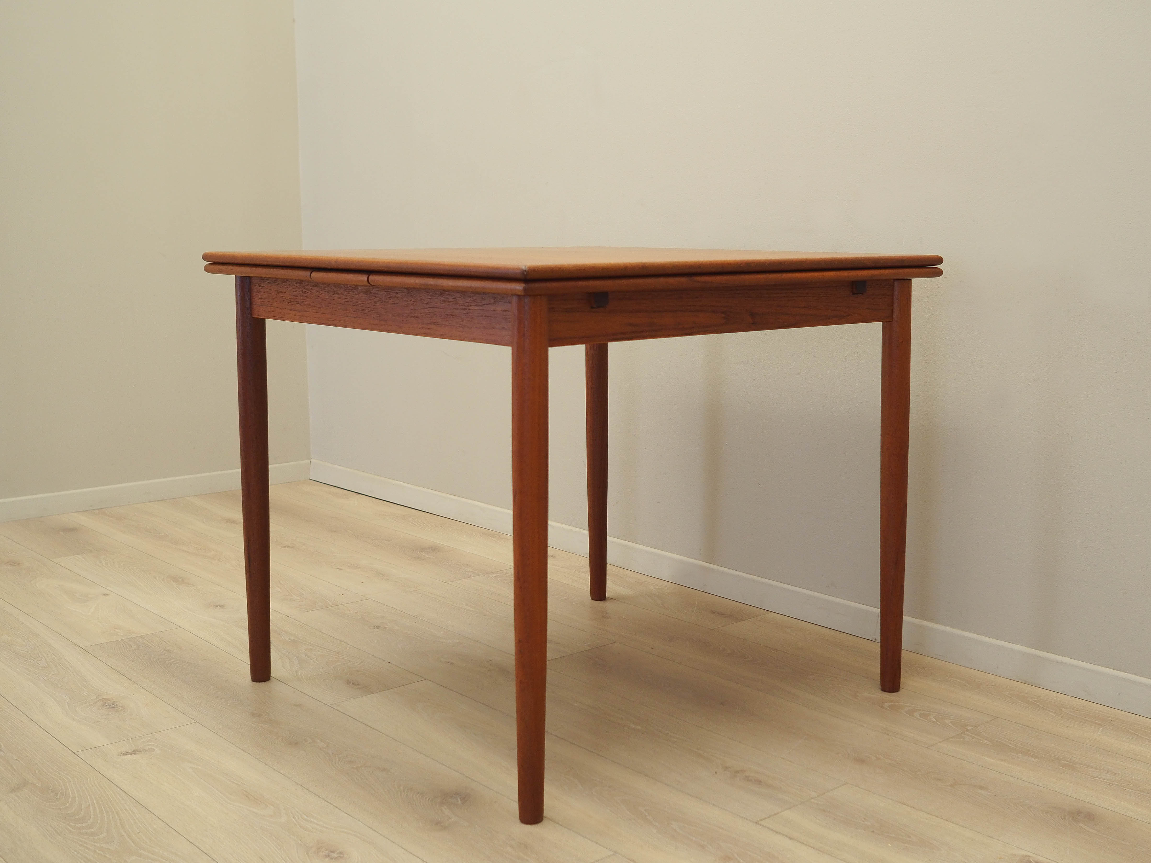 Teak table 1970s Brown