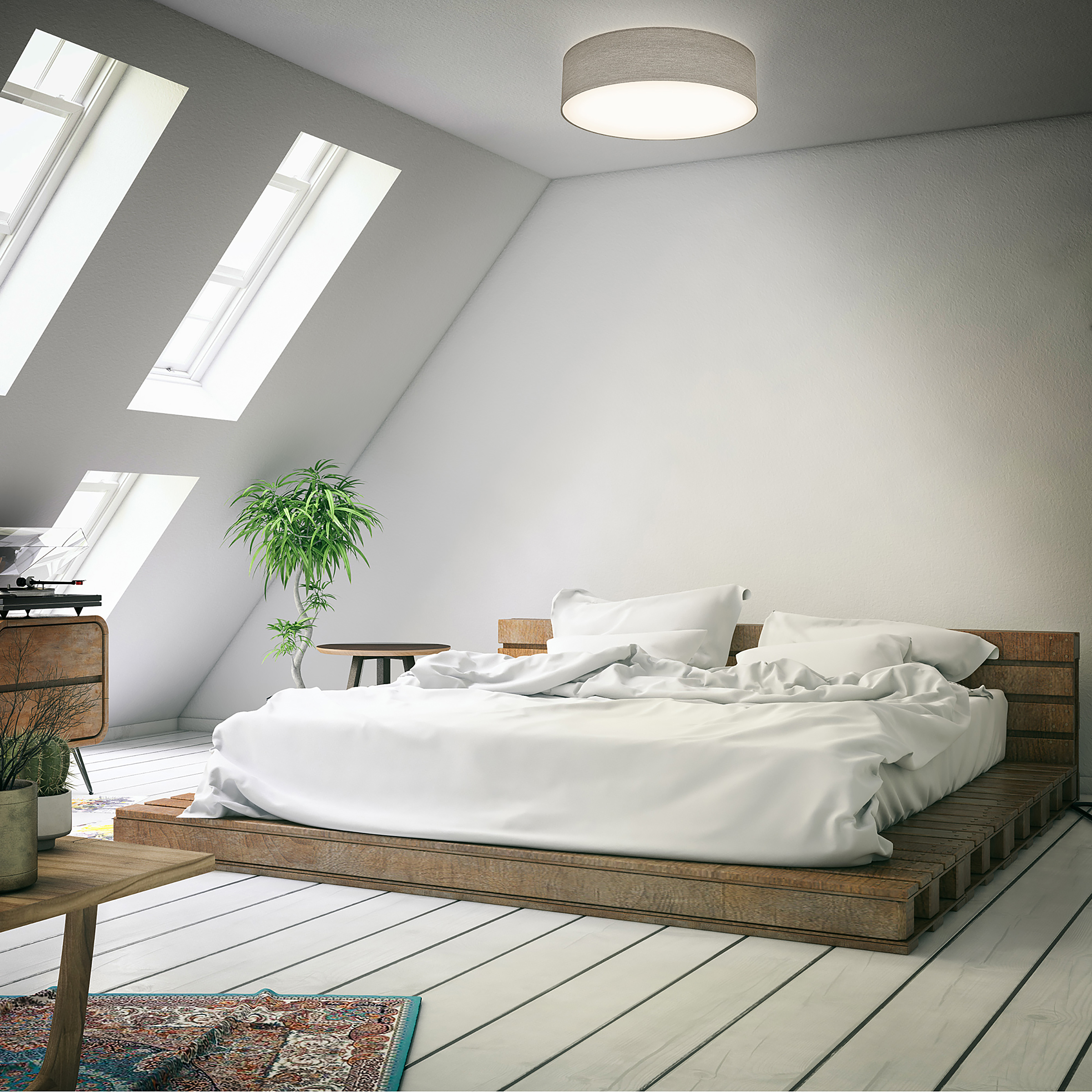 Auho Typ A Deckenleuchte Beige