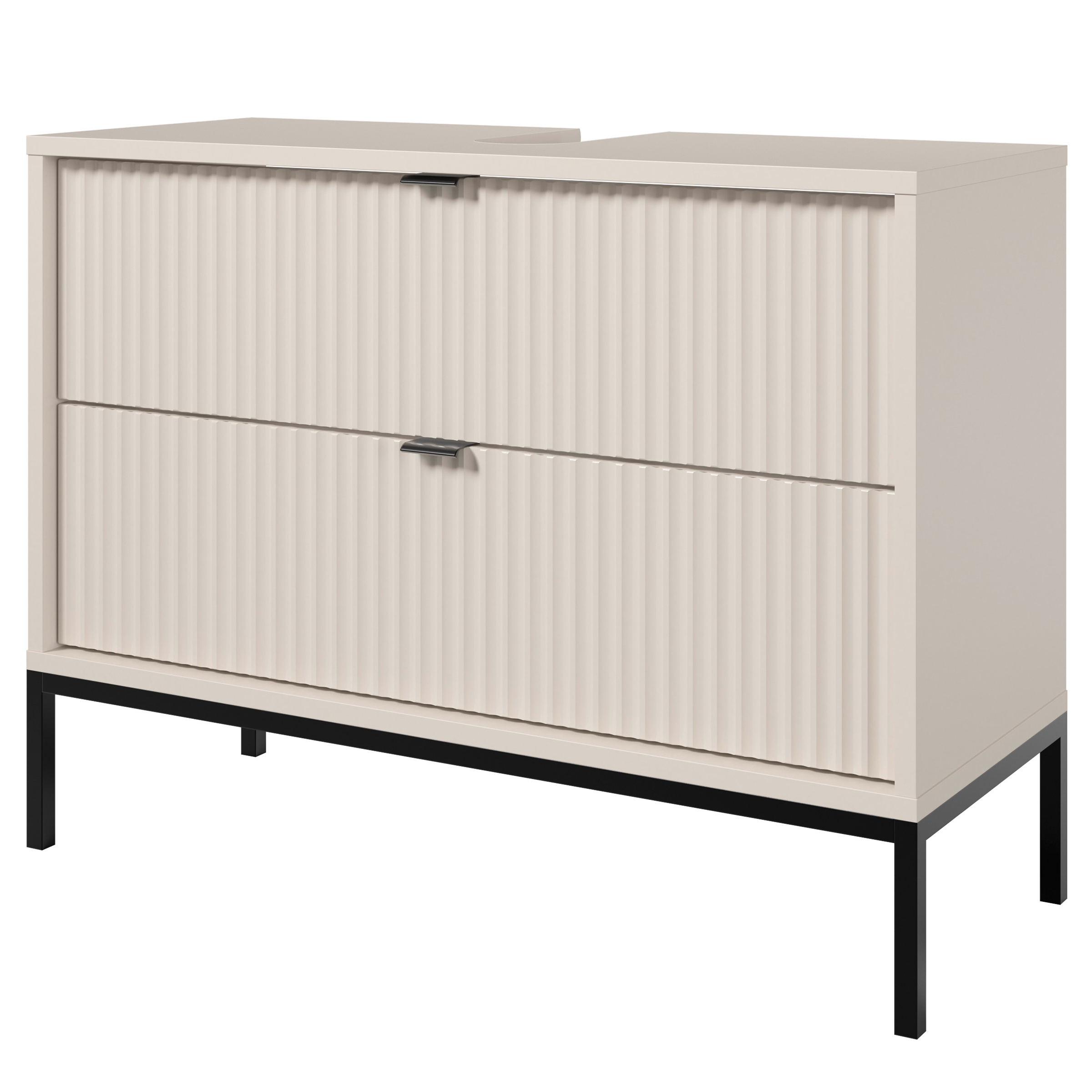 Waschbeckenunterschrank Juvara Kaschmir 80cm