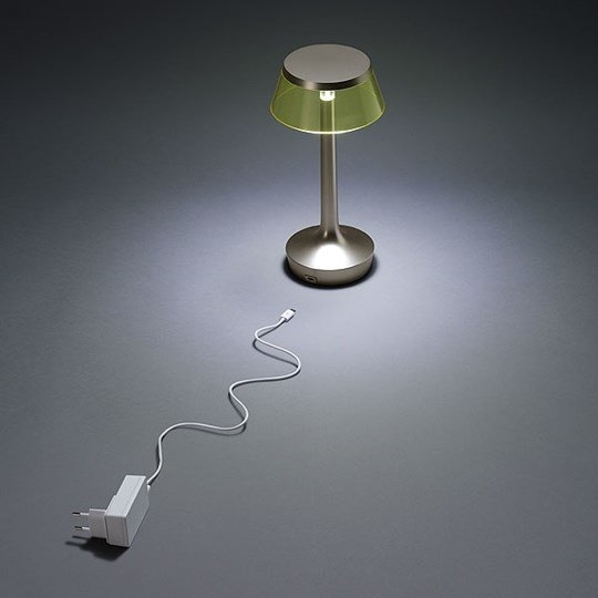 Bon Jour Unplugged Tischleuchte Transparent