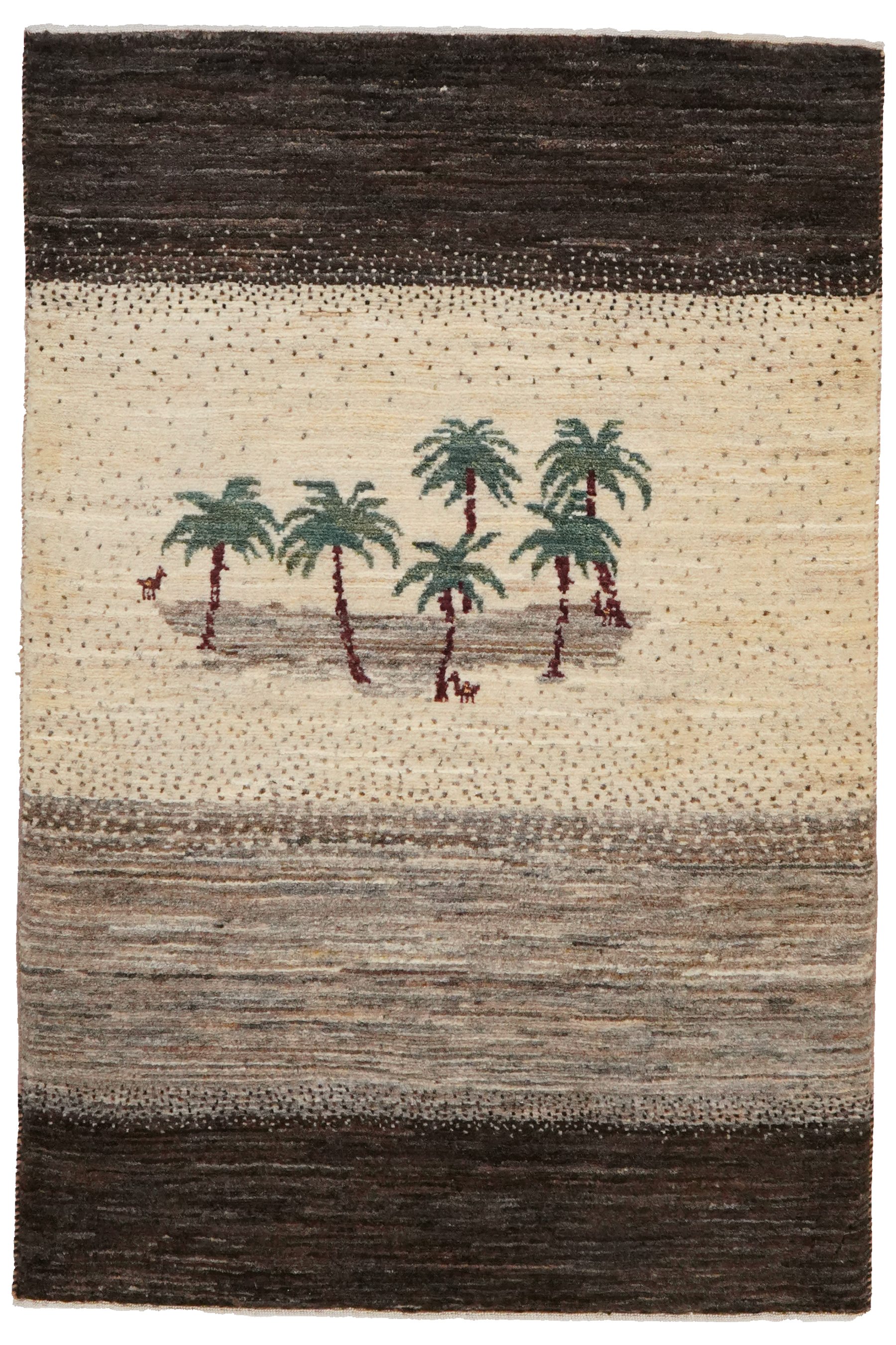 Rizbaf Gabbeh rug Wool Multicolored