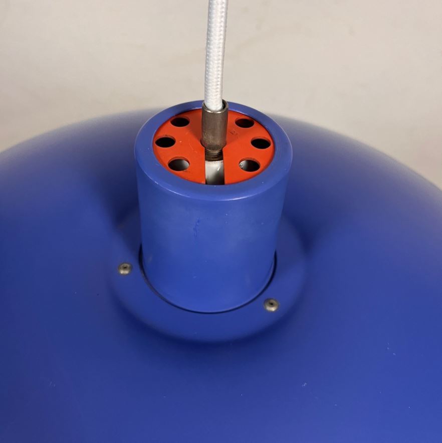 PH 4/3 Pendelleuchte Metall Blau