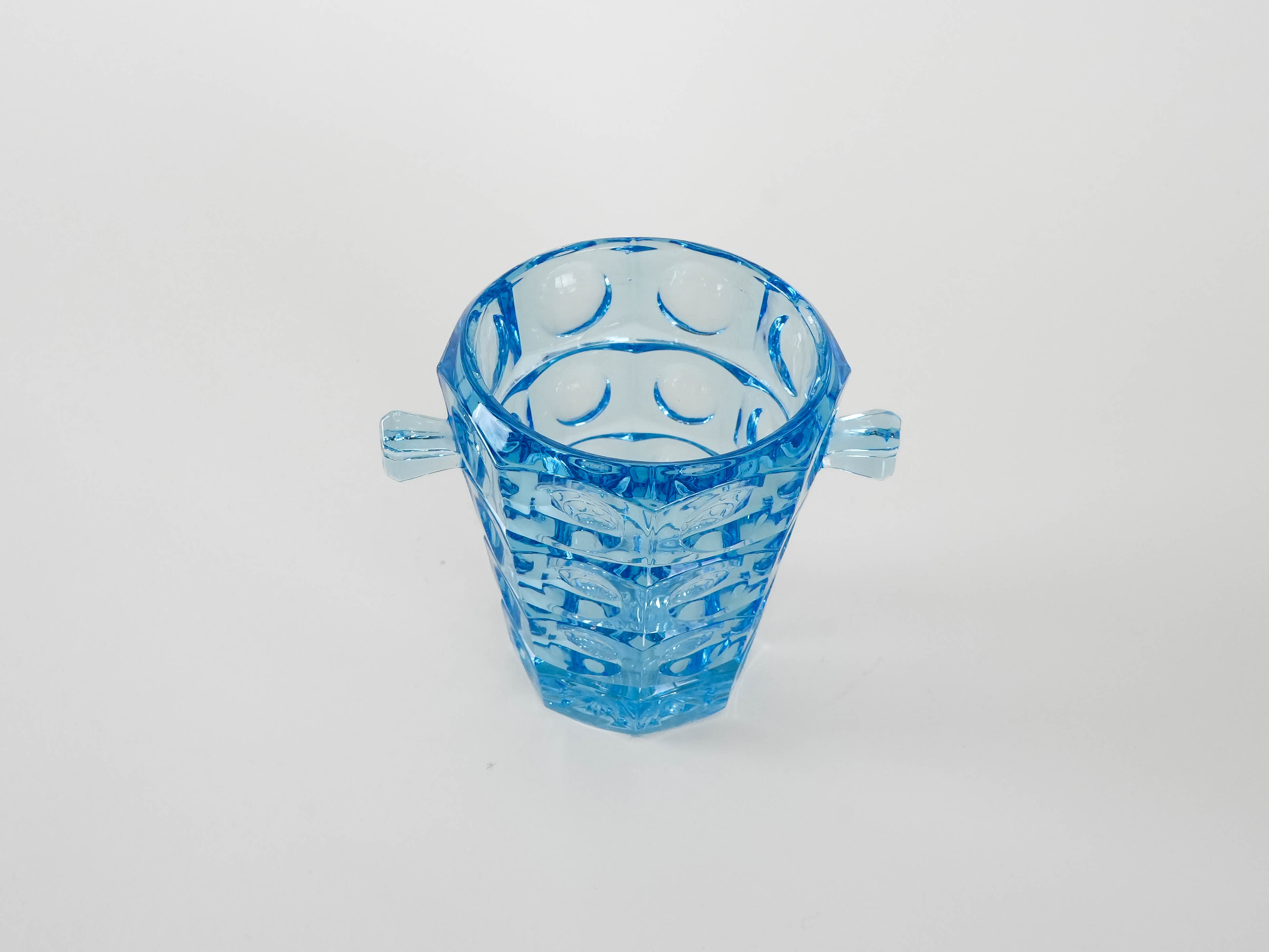 Rosice Ice bucket Blue 1950s