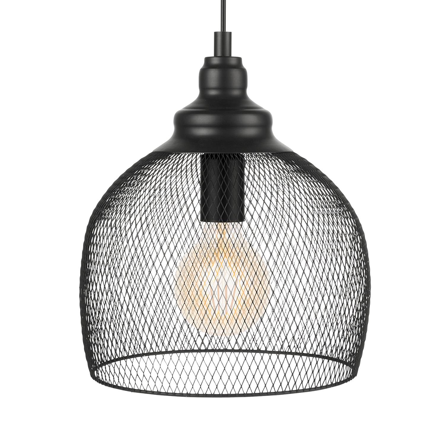 Straiton Pendant Light Steel 1-light