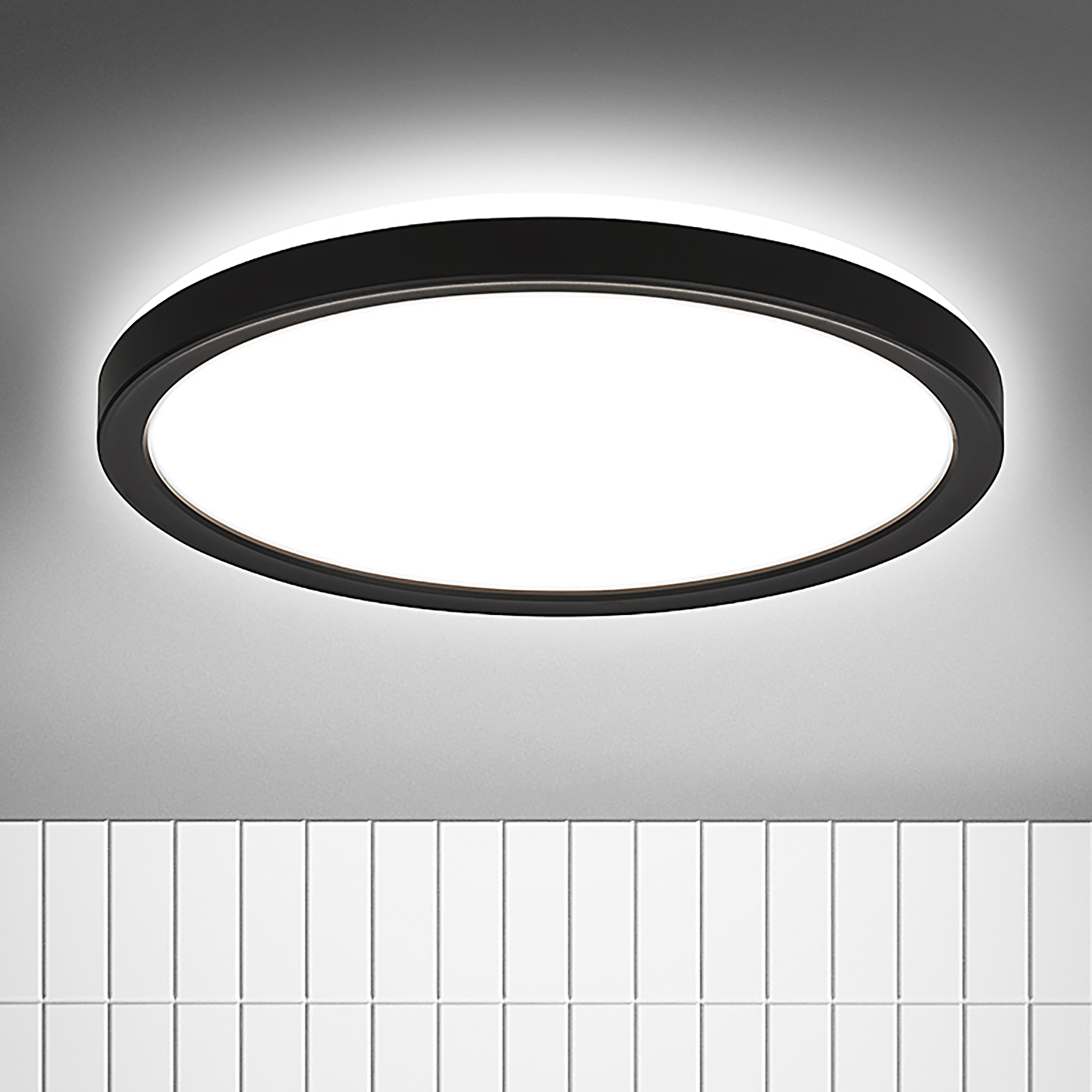 LED Deckenleuchte Move Typ A Schwarz