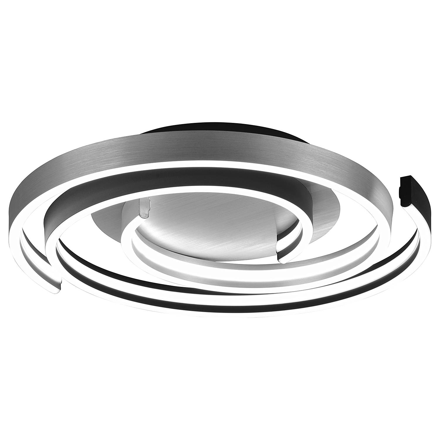 LED-Deckenleuchte Caya Silber