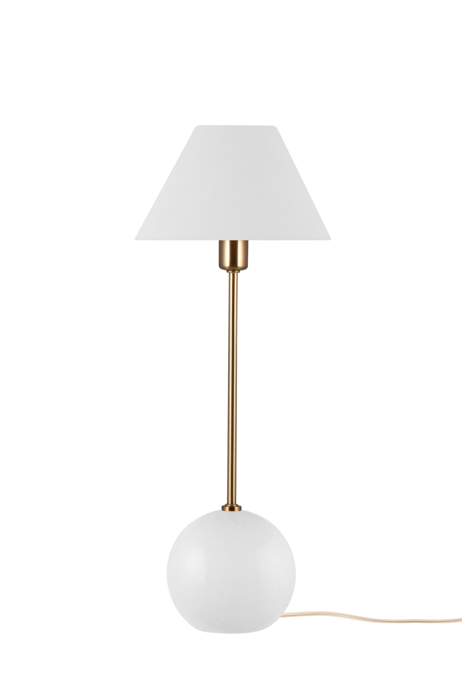 Iris Lampada da tavolo Bianca Ø 20cm