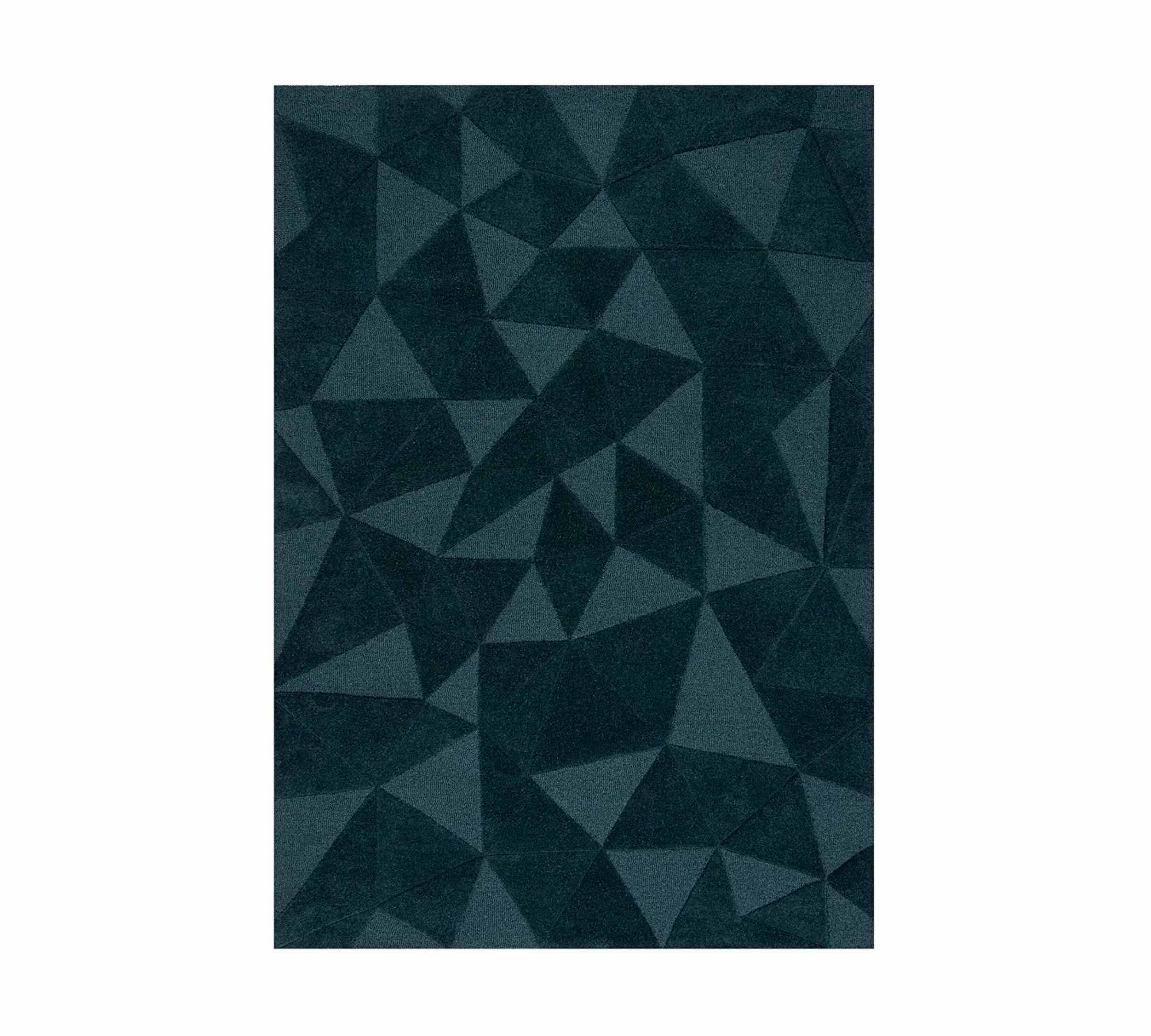 Shard Teppich Wolle Grün 200 x 290 cm