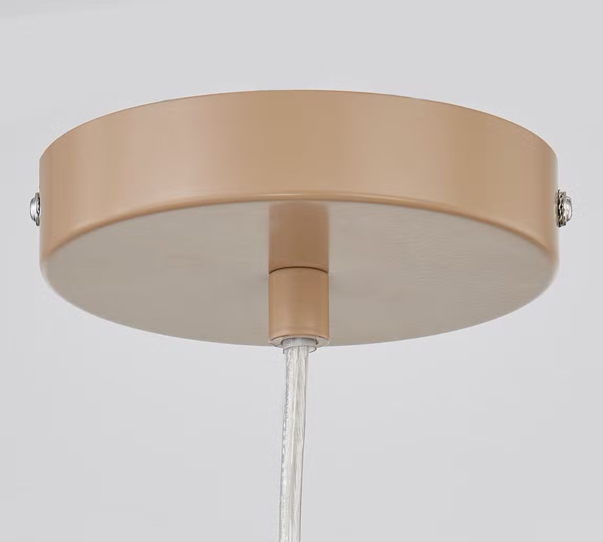 Pendant light 1-light linen iron