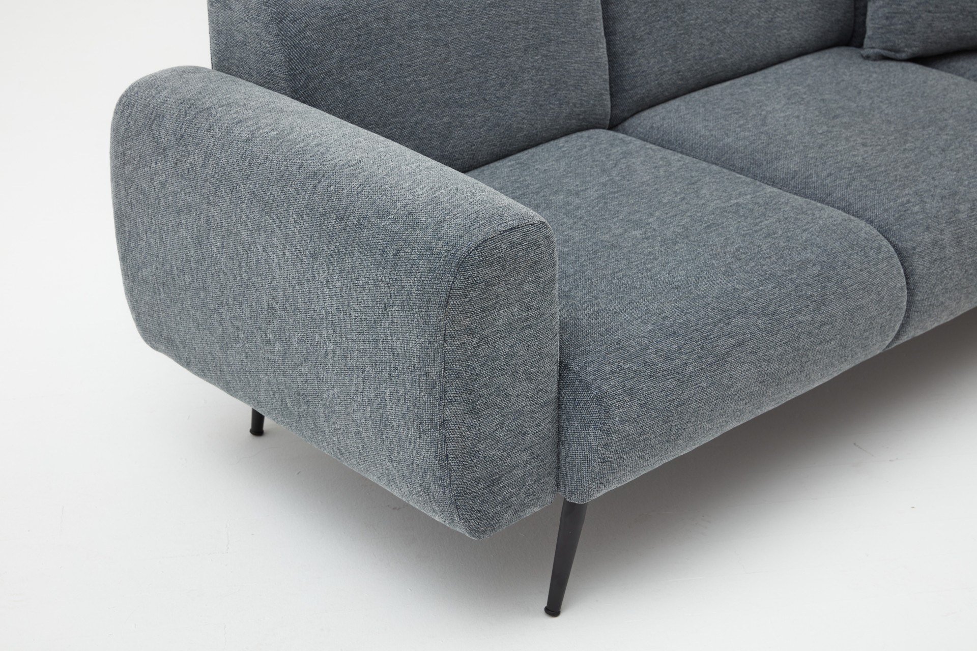 Side Sofa 3-Sitzer Anthrazit