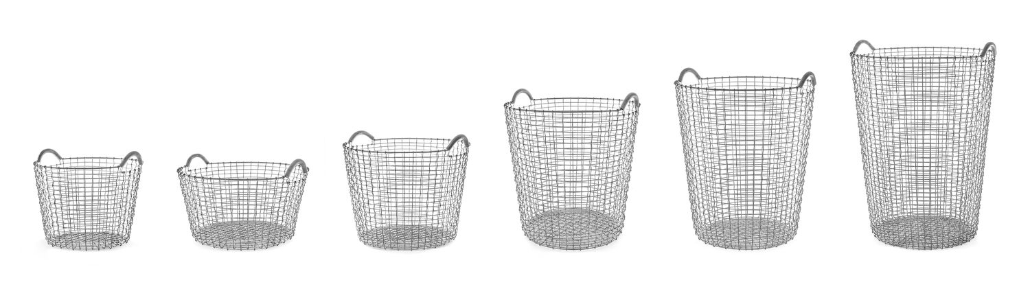 Classic 35 Basket Stainless Steel Silver