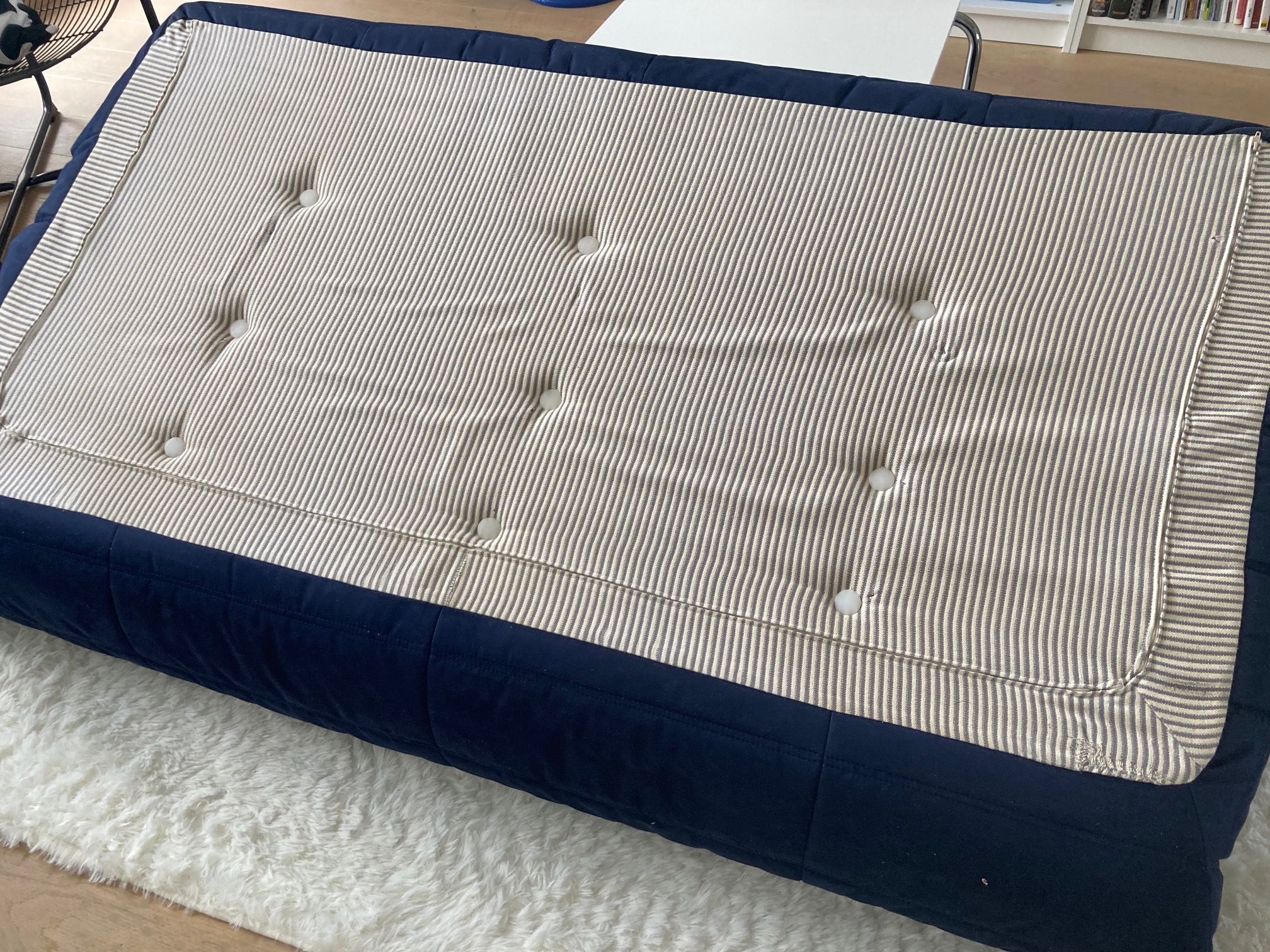 Togo 3-Sitzer Sofa Blau