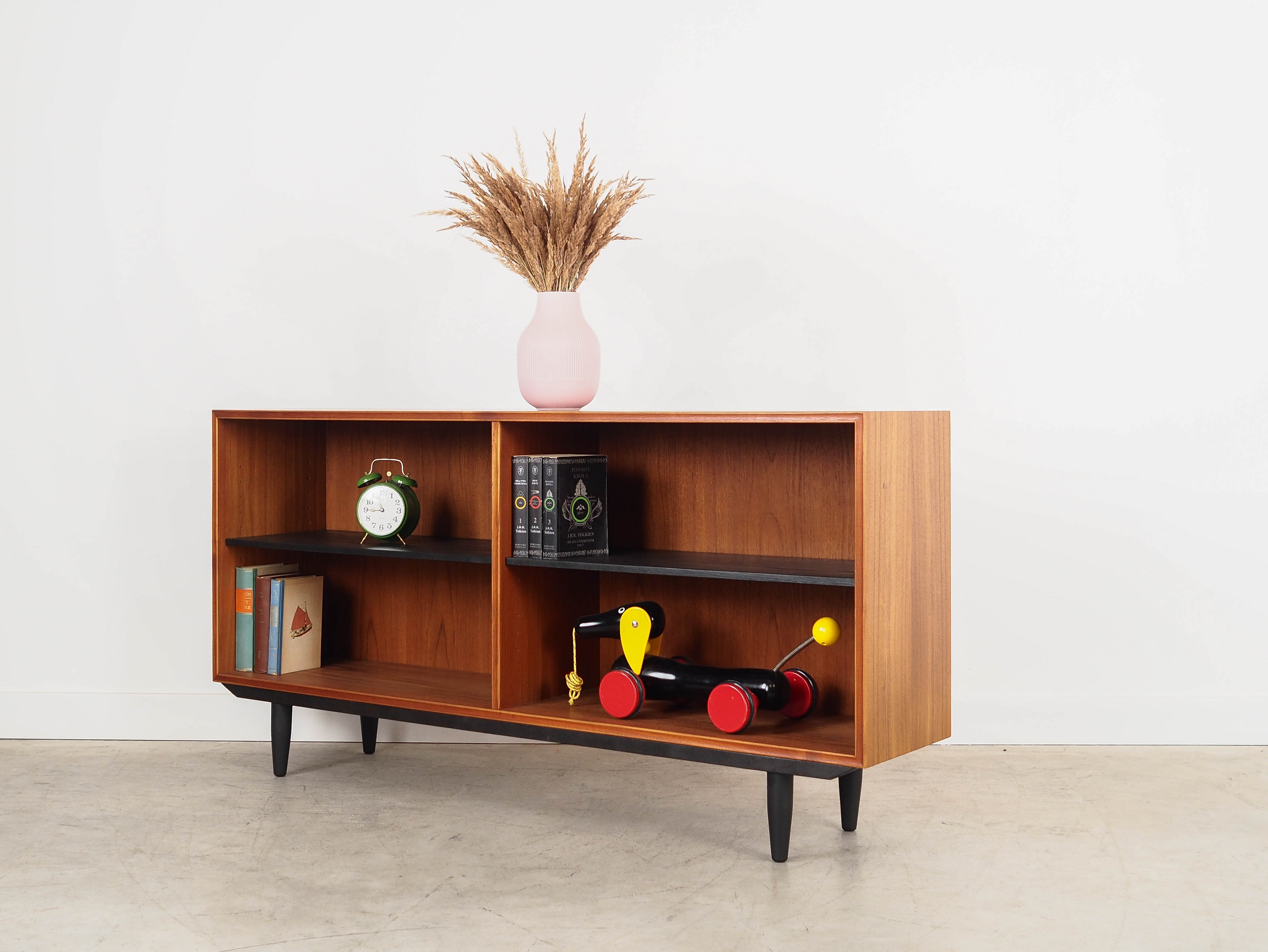 Teak-Bücherregal Braun 1970er Jahre