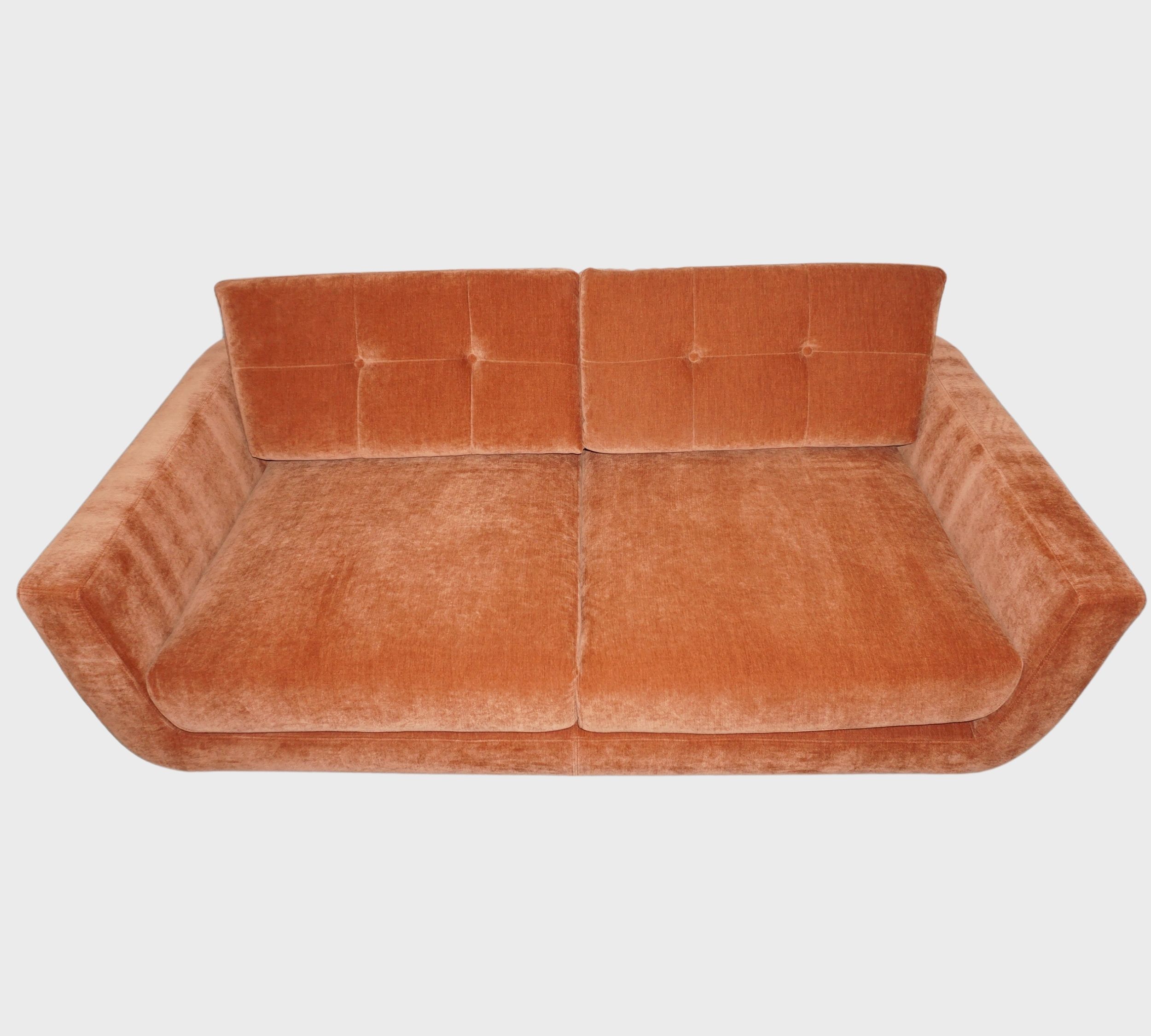 Vera Sofa 2-Sitzer Moss Rust