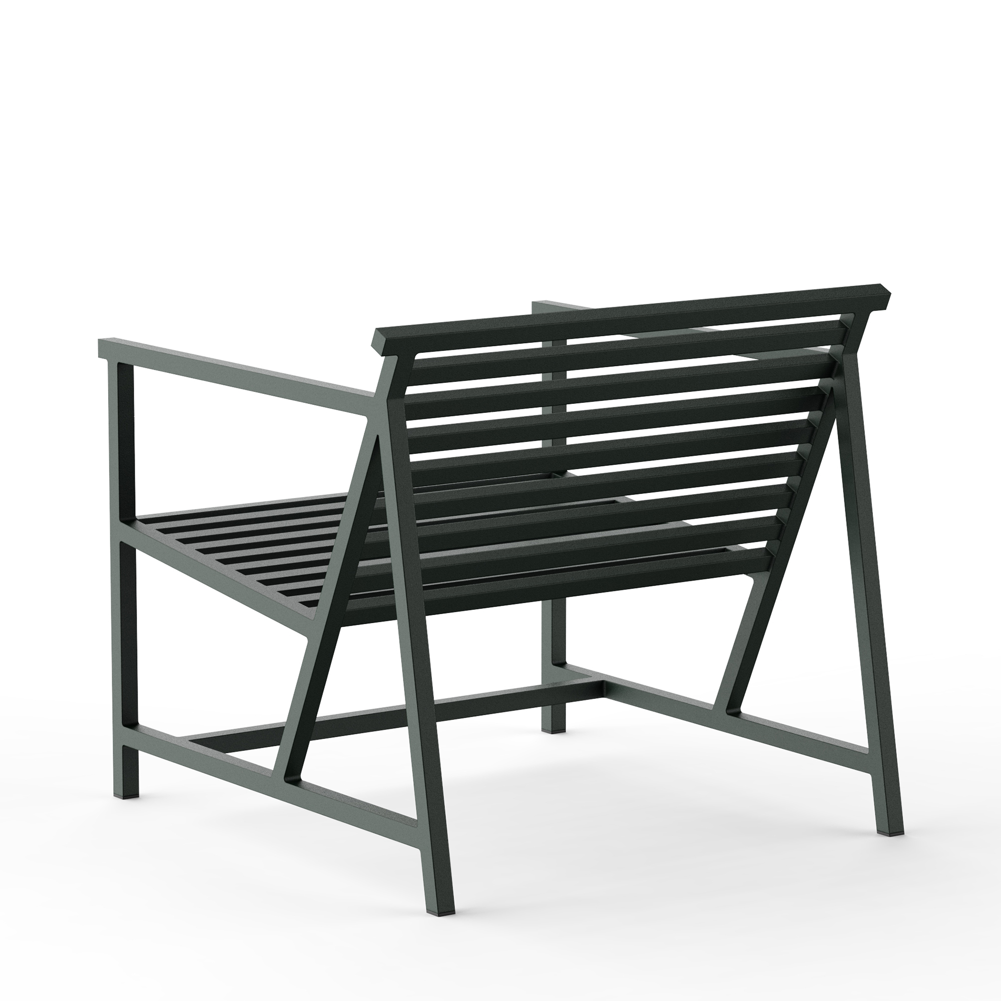 19 Outdoors Gartenstuhl Aluminium Grün