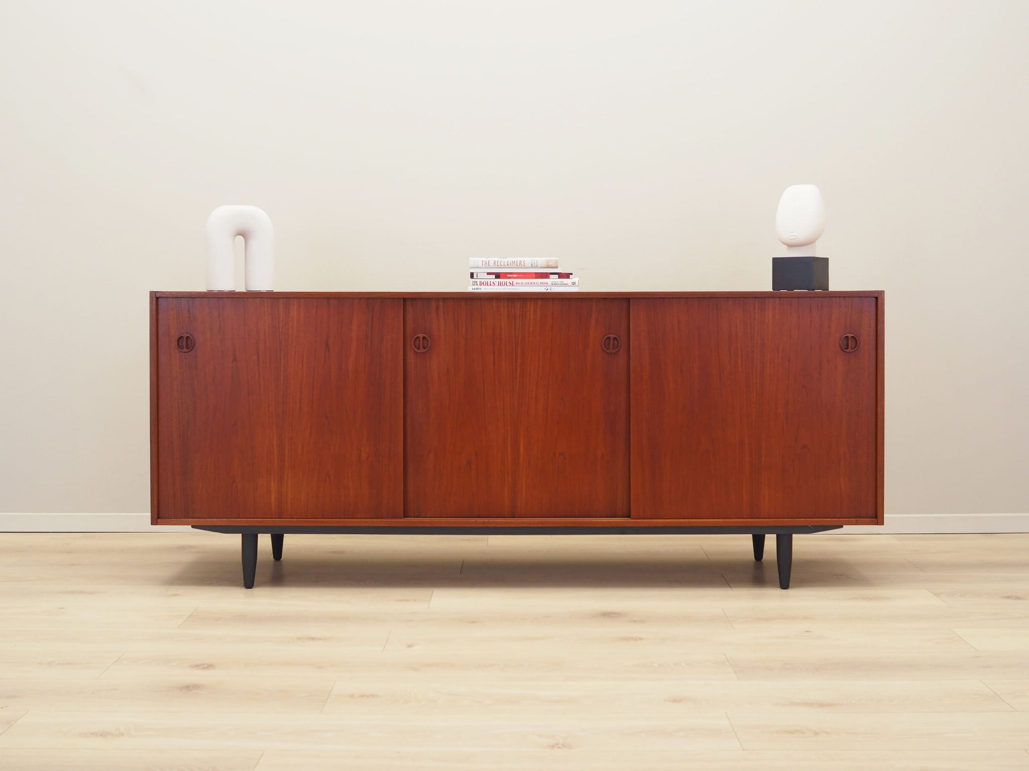 Vintage Sideboard Teak wood Brown 1970s