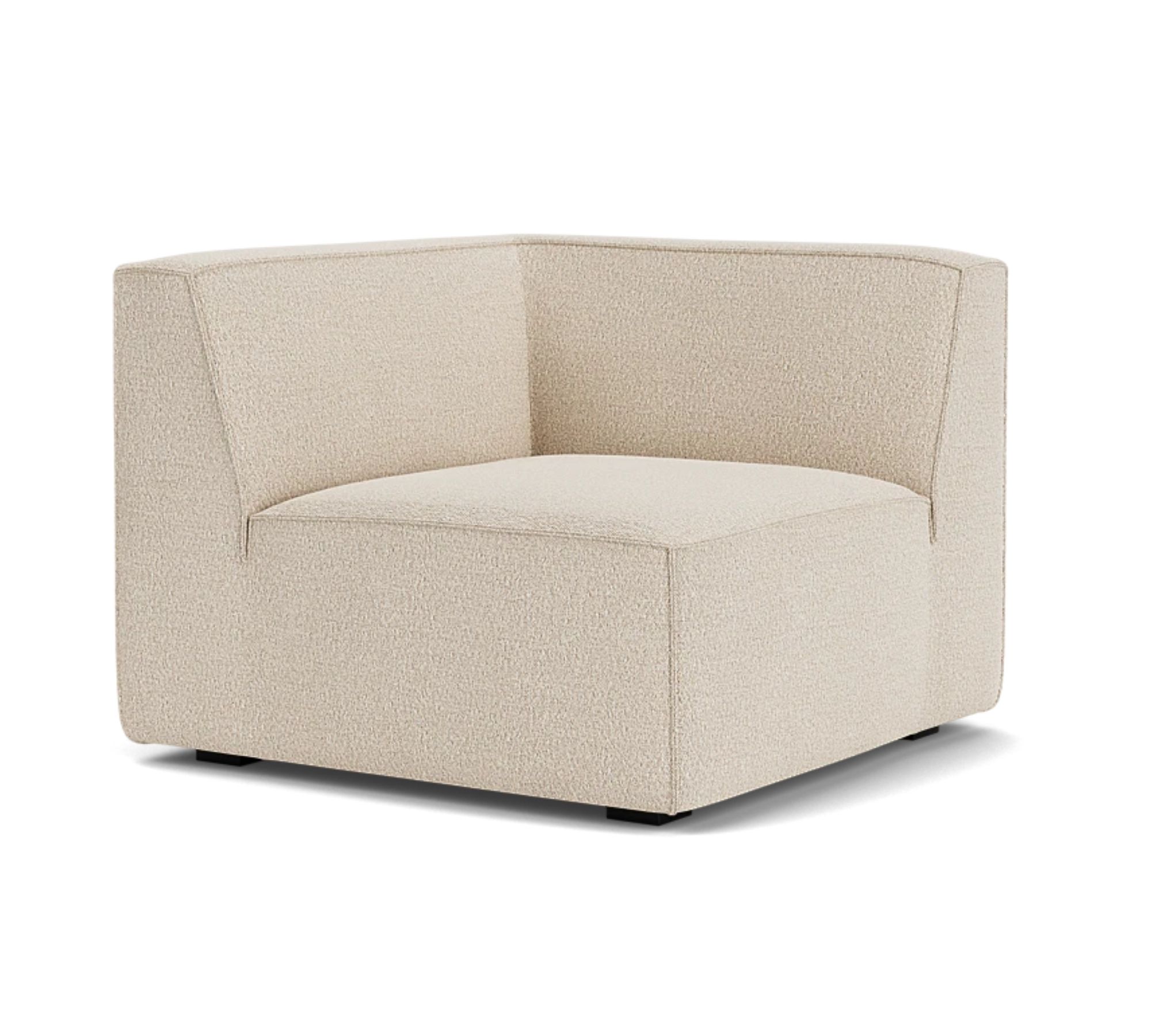 Dane 1-Seater Corner Module Right Pasha Dune