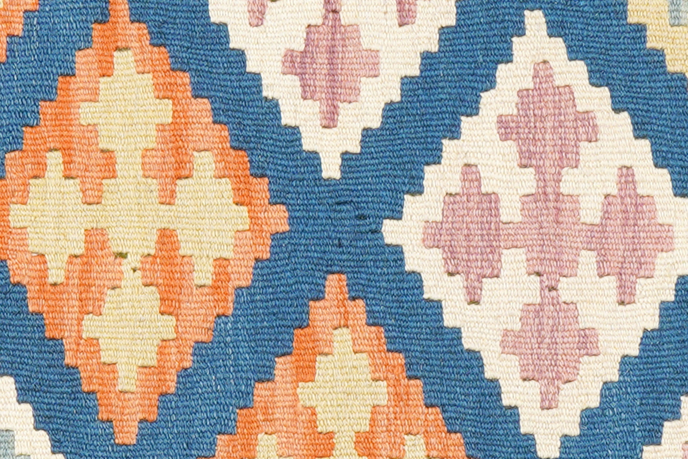 Carpet Kashkai Wool Blue