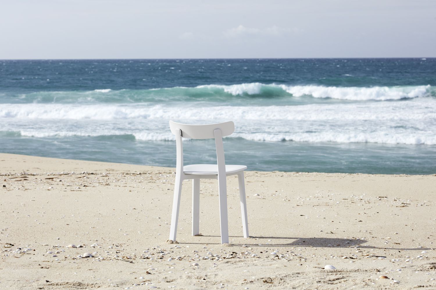 All Plastic Chair Weiß