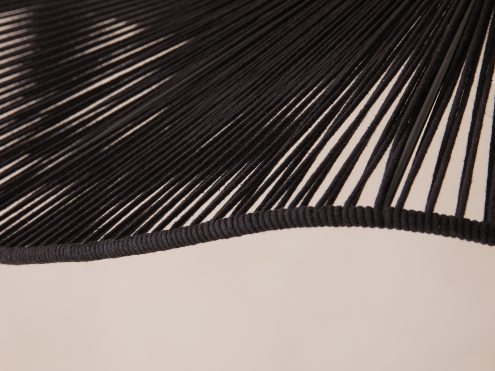 Palmier Pendant Light Black Metal