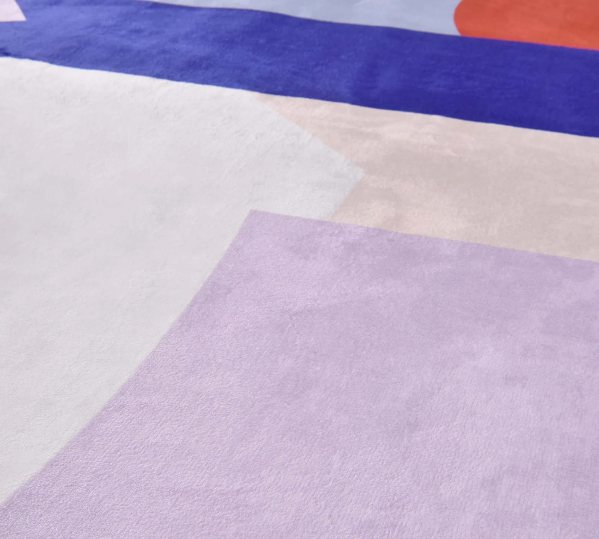 Teppich Kunstfaser Mehrfarbig 153 cm x 188 cm