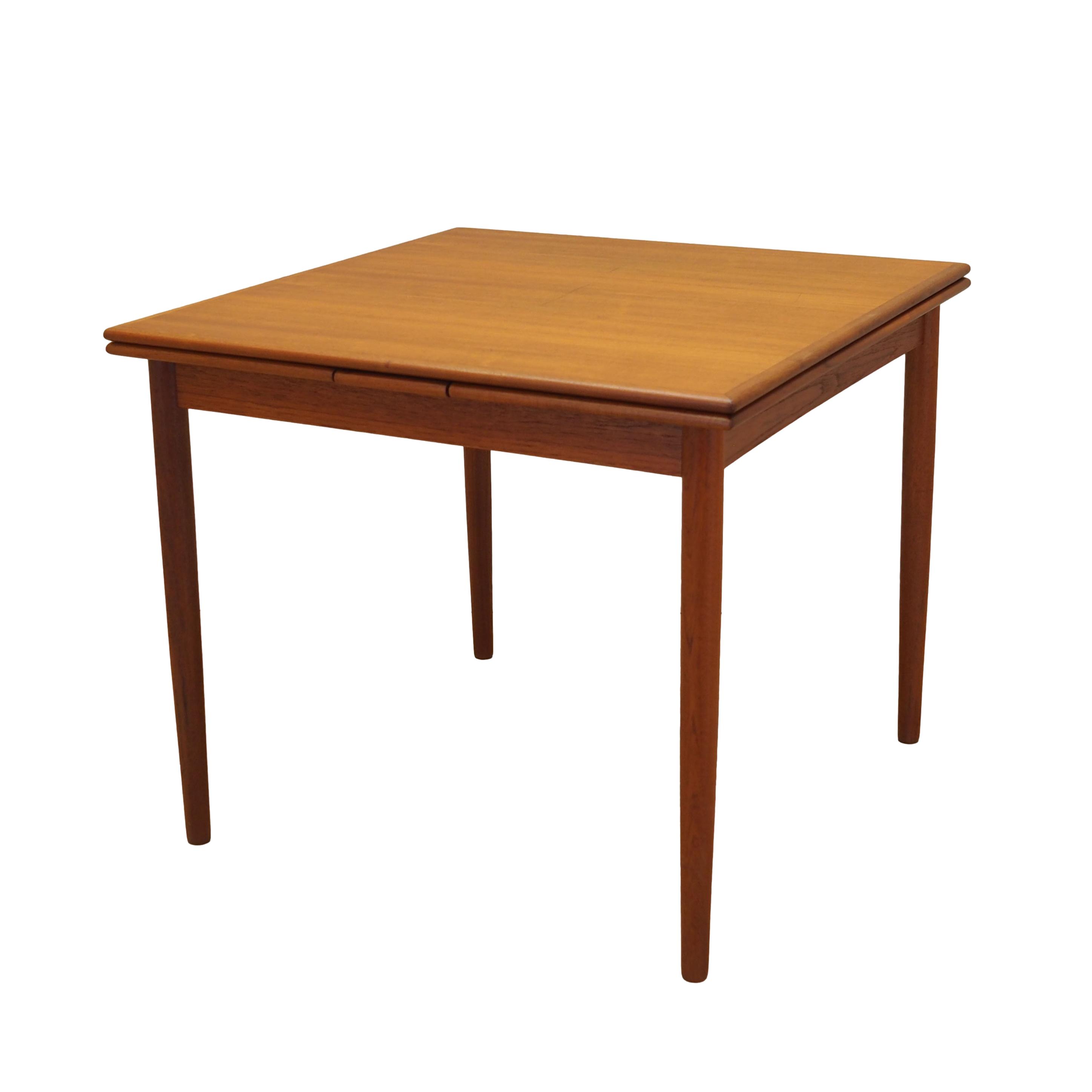 Teak-Tisch 1970er Jahre Braun