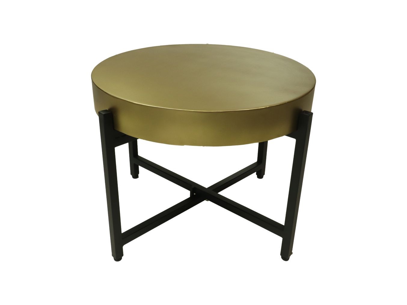 Runder Beistelltisch Metall ø50cm