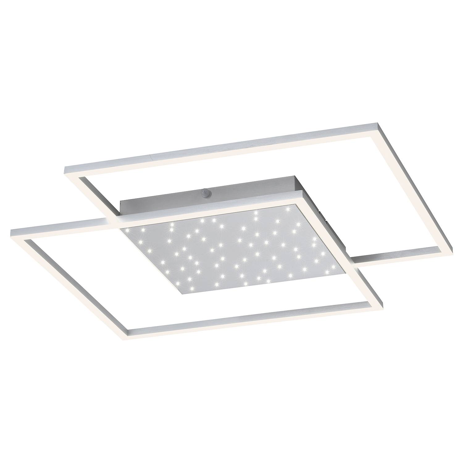 1-Flammig LED-Deckenleuchte Yuki I Polycarbonat Aluminium