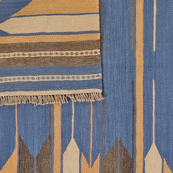 Kilim Gashgai Teppich Mehrfarbig