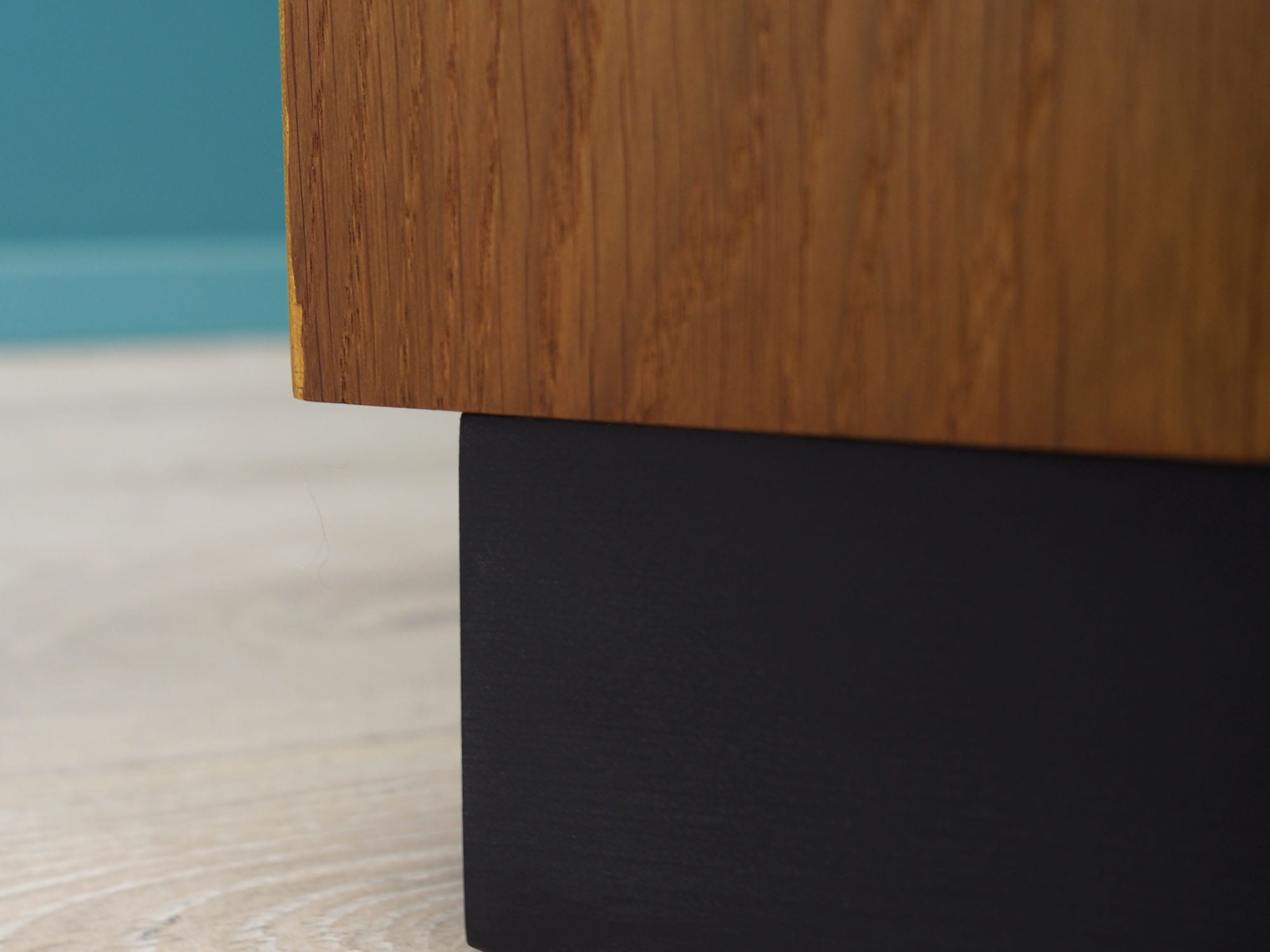 Vintage Bücherregal Holz Braun 1970er Jahre