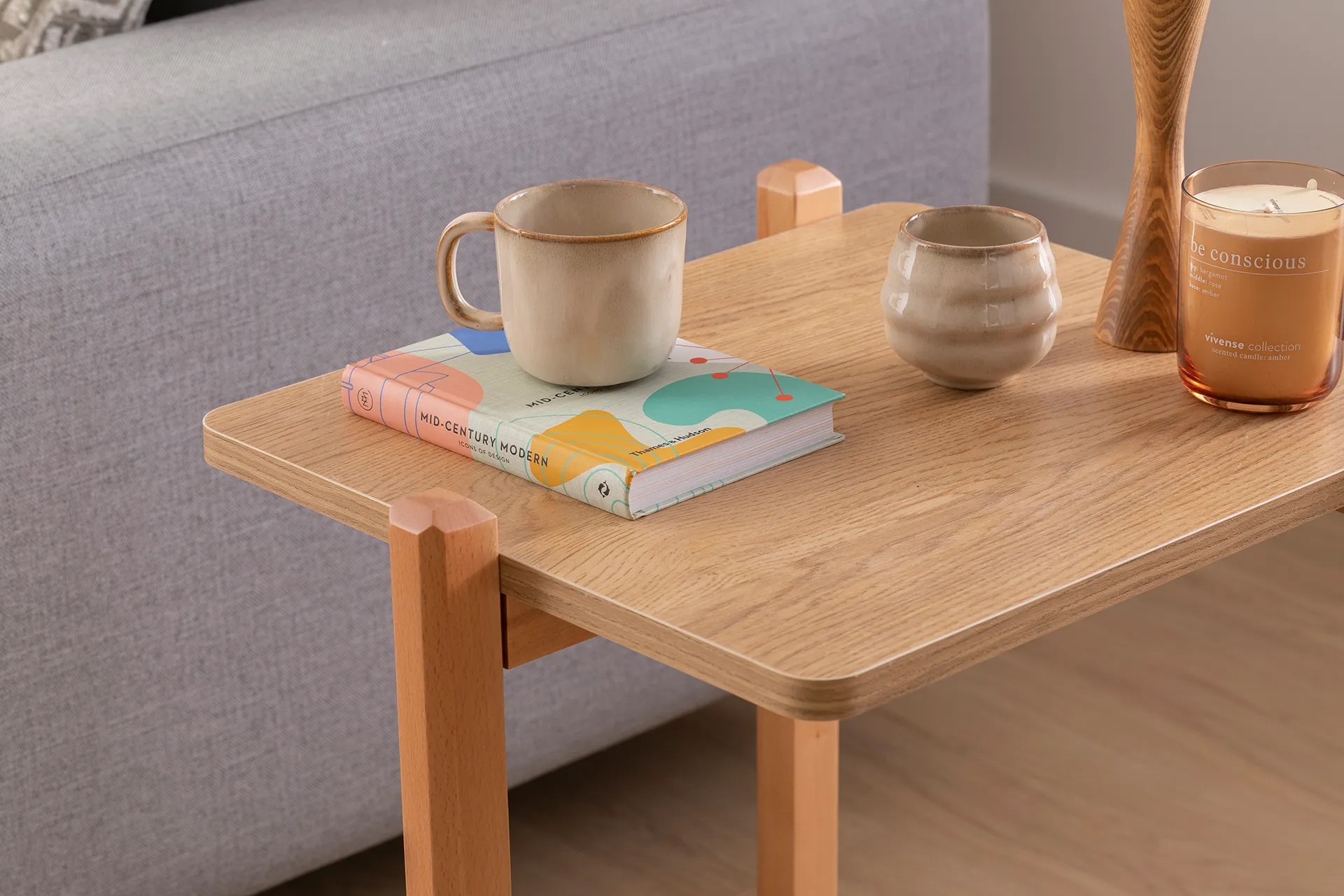 Maya Side Table Brown