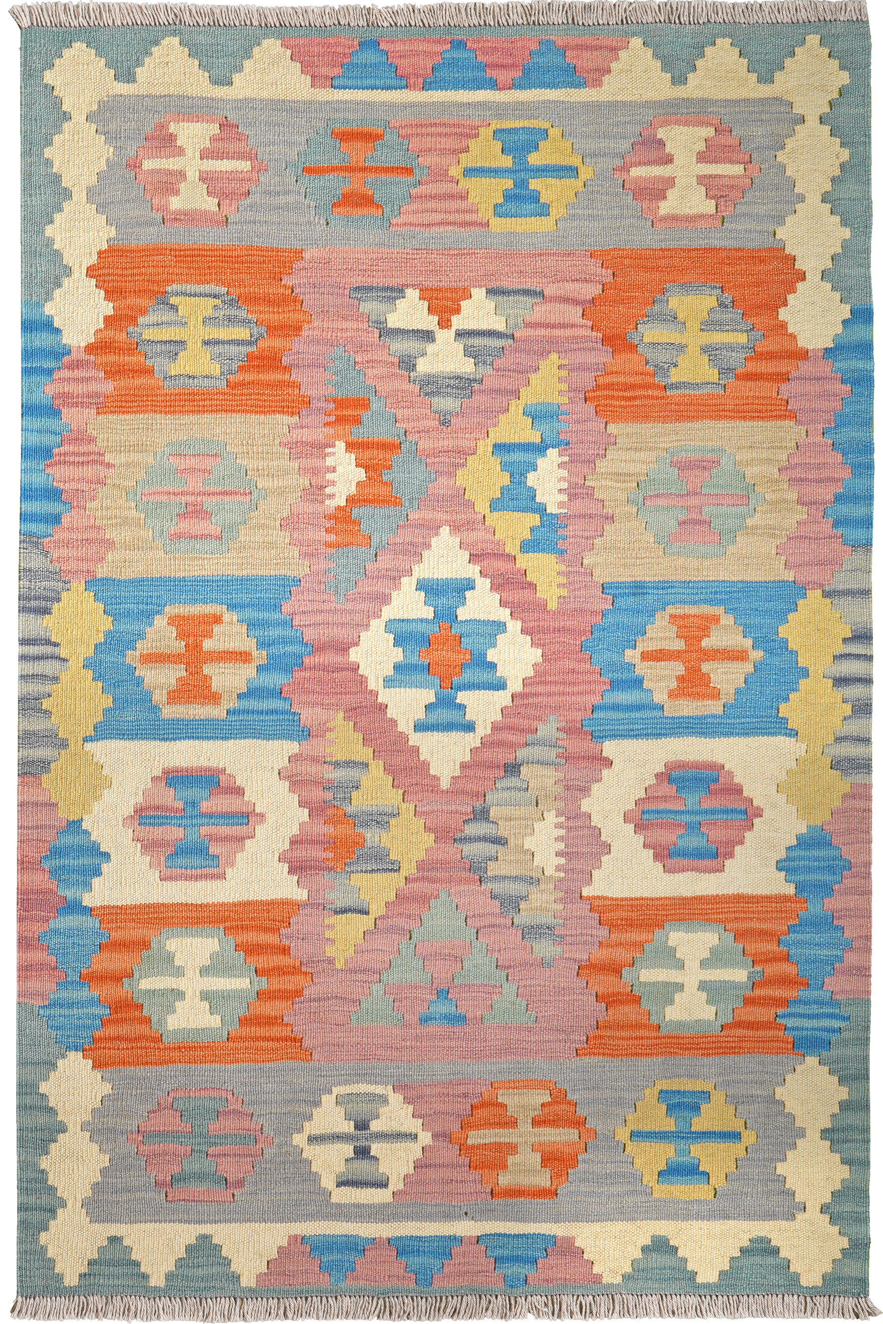 Kilim Gashgai Lana Multicolore