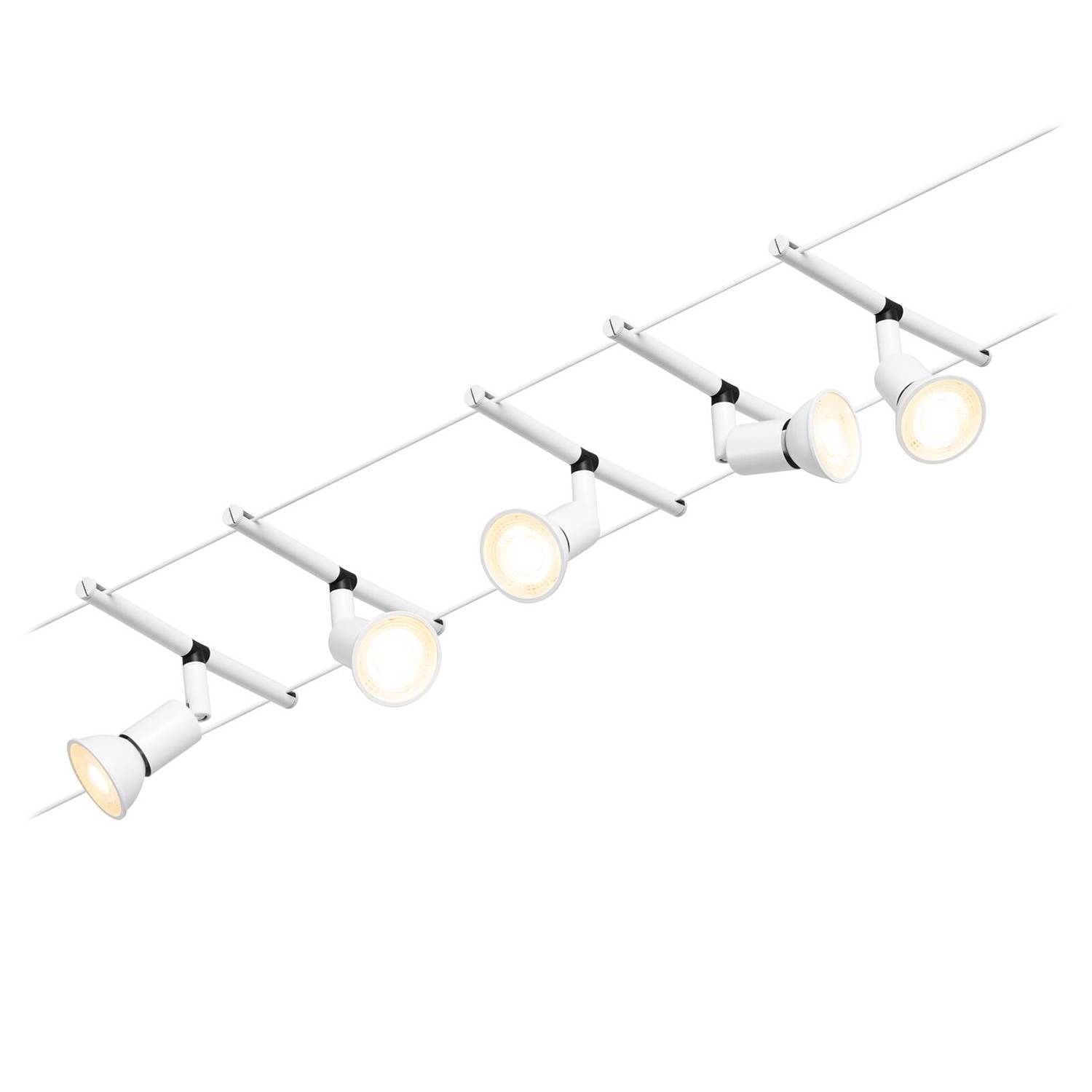 Salt II LED-Deckenleuchte Aluminium Polycarbonat 5-flammig