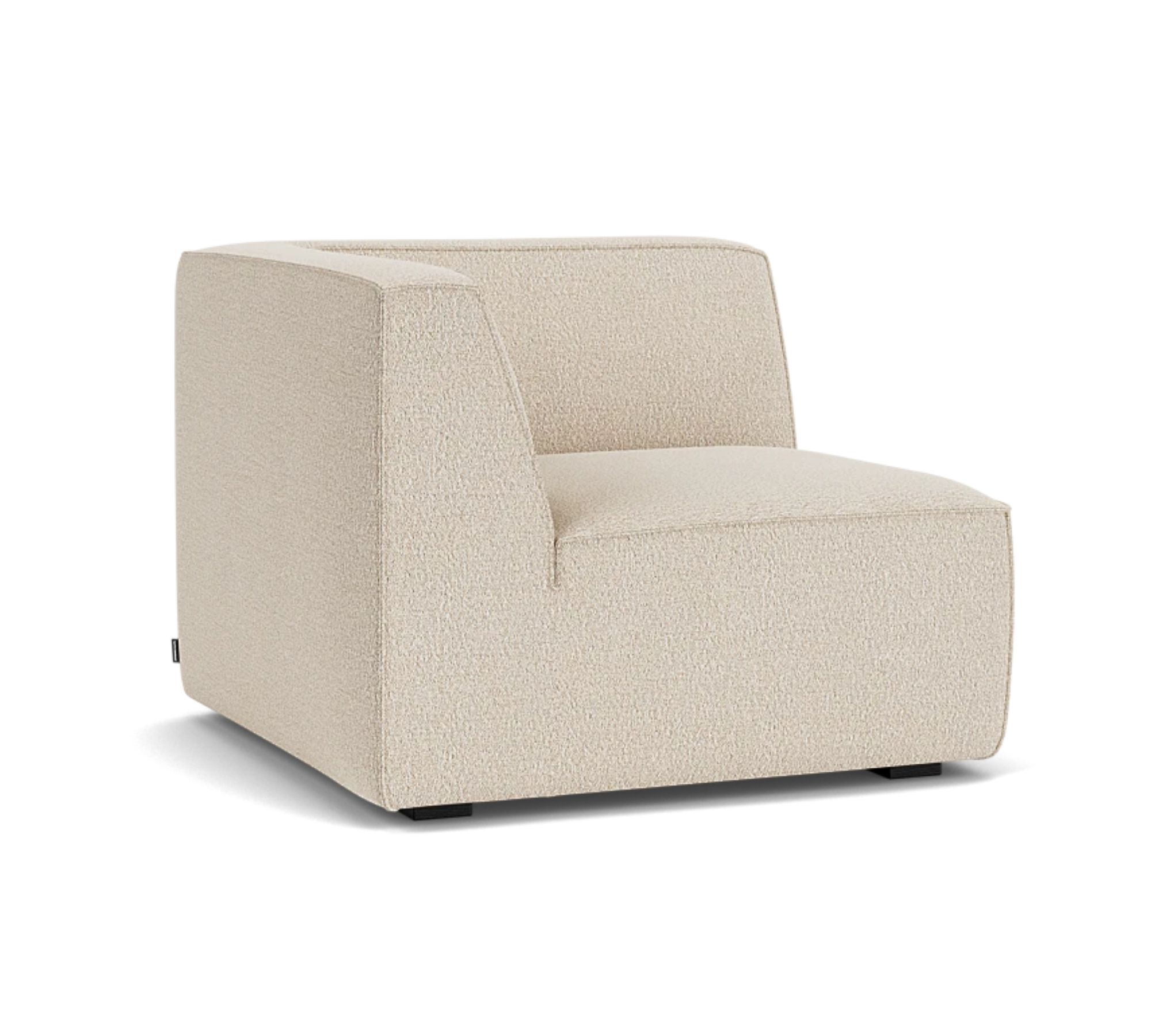 Dane 1-Seater Corner Module Right Pasha Dune