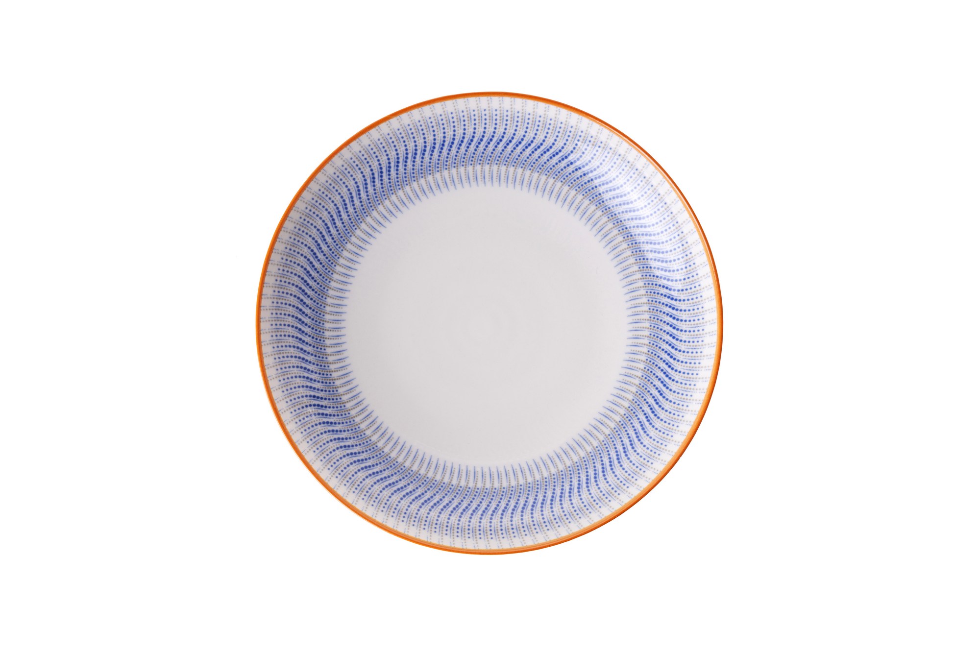 Dinner service 24-piece porcelain blue