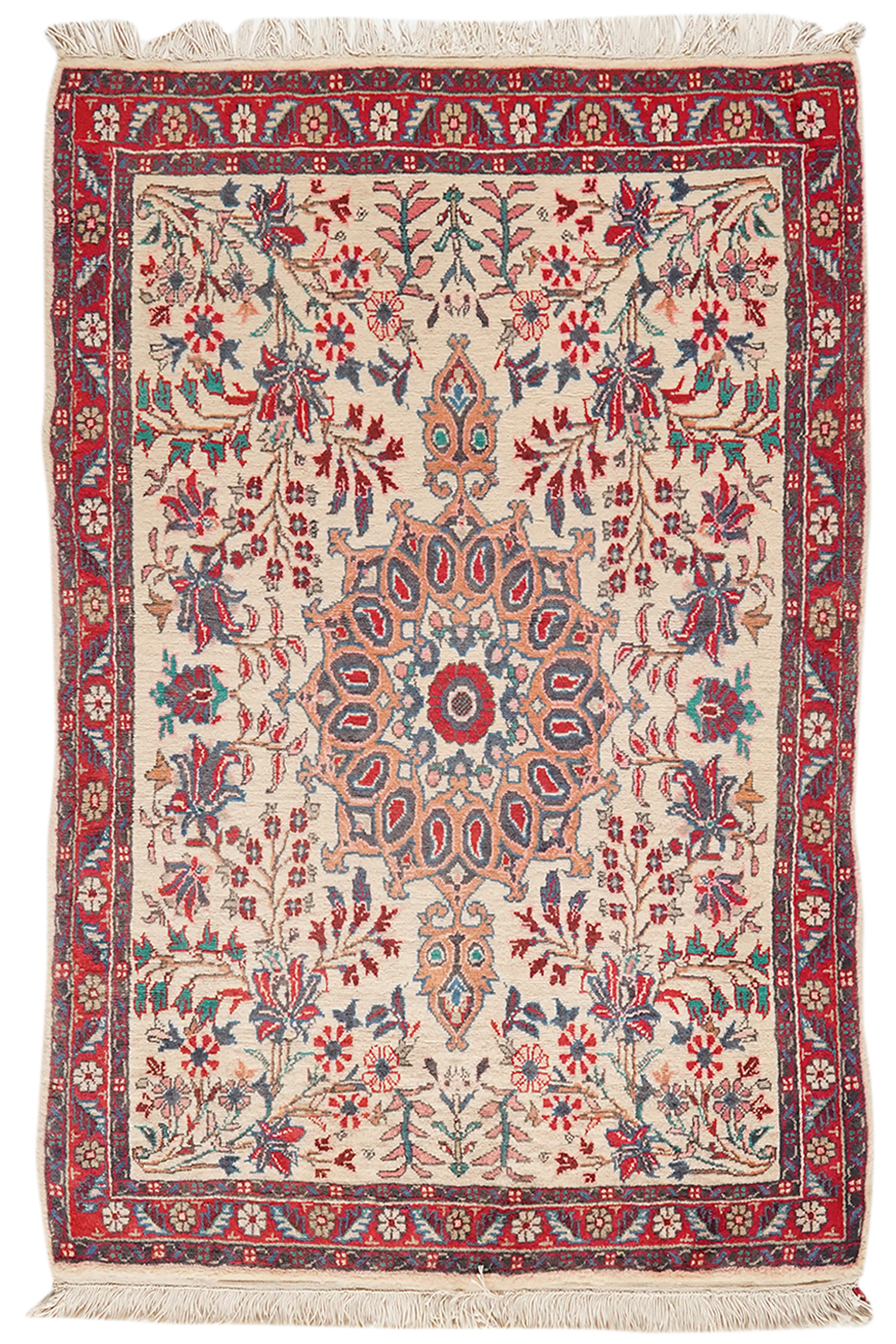 Persian Carpet Wool Red