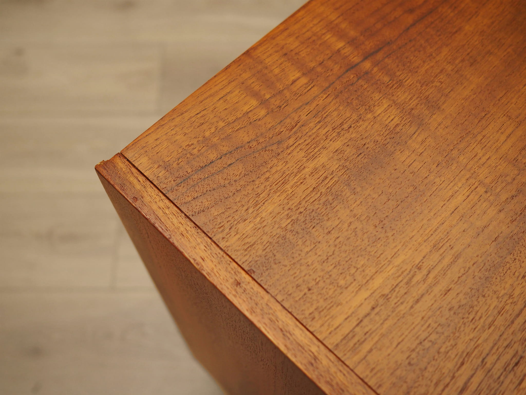Vintage Sideboard legno di teak marrone anni '70