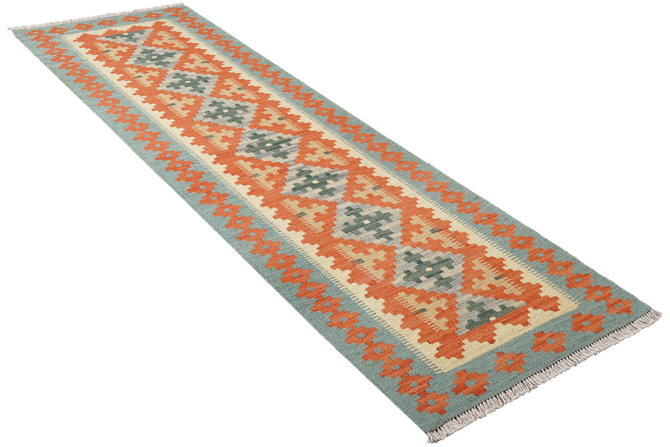 Kelim Gashgai Wool Multicolored